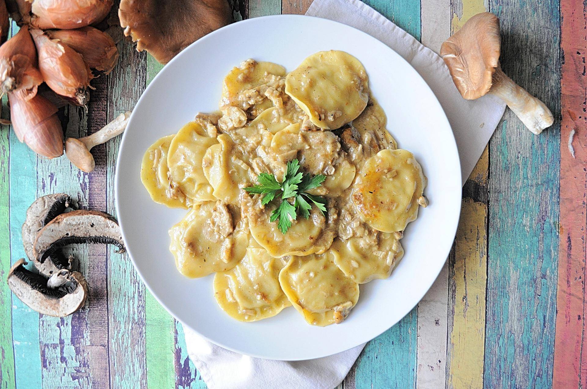 Ravioli ai funghi - Ricette Cookeo | Moulinex