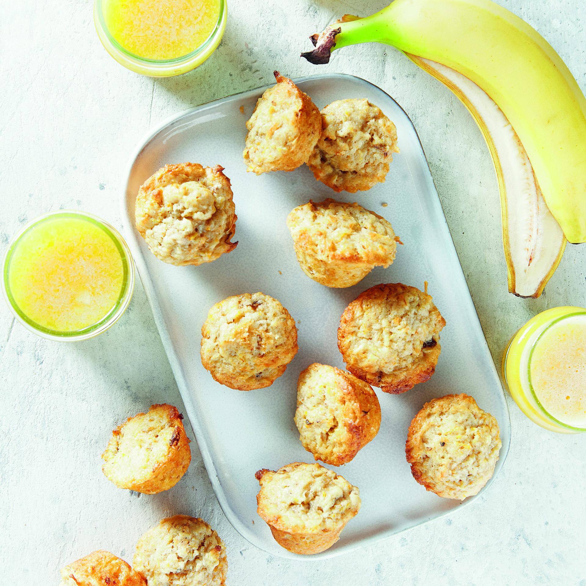 Muffin alla banana - Ricette Easy Fry Max | Moulinex