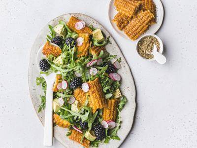 Insalata di mais alla griglia - Ricette Easy Fry Mega | Moulinex