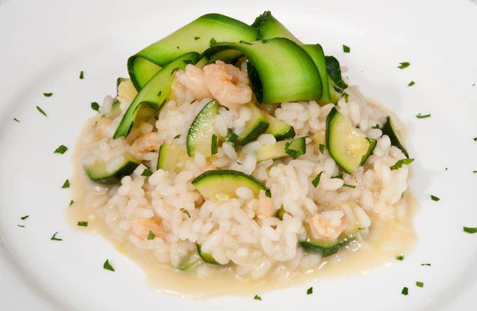 Risotto con le zucchine e i gamberetti - Ricette Companion | Moulinex