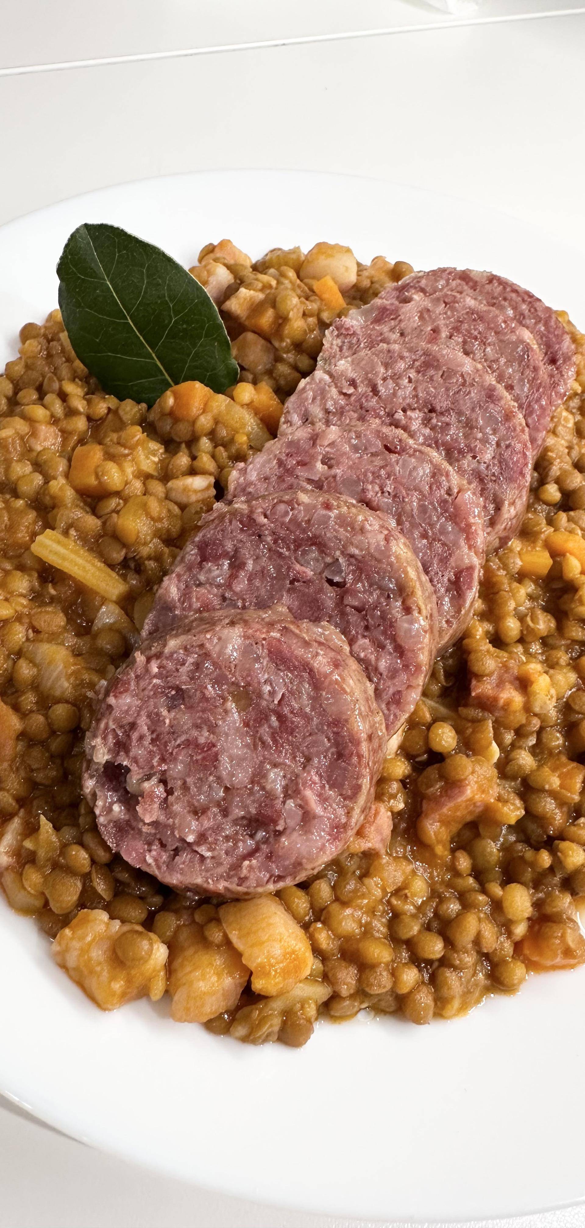 Lenticchie e cotechino precotti - Ricette Companion Connect XL | Moulinex