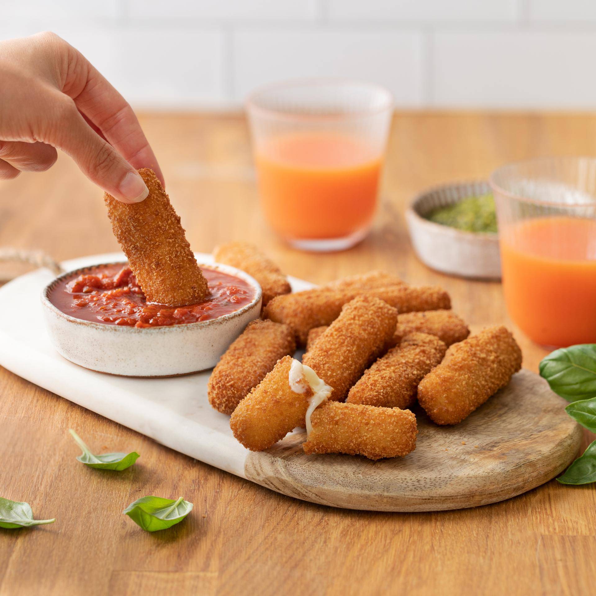 Bastoncini di mozzarella - Ricette Multifunction Airfryer Oven Digital | Moulinex