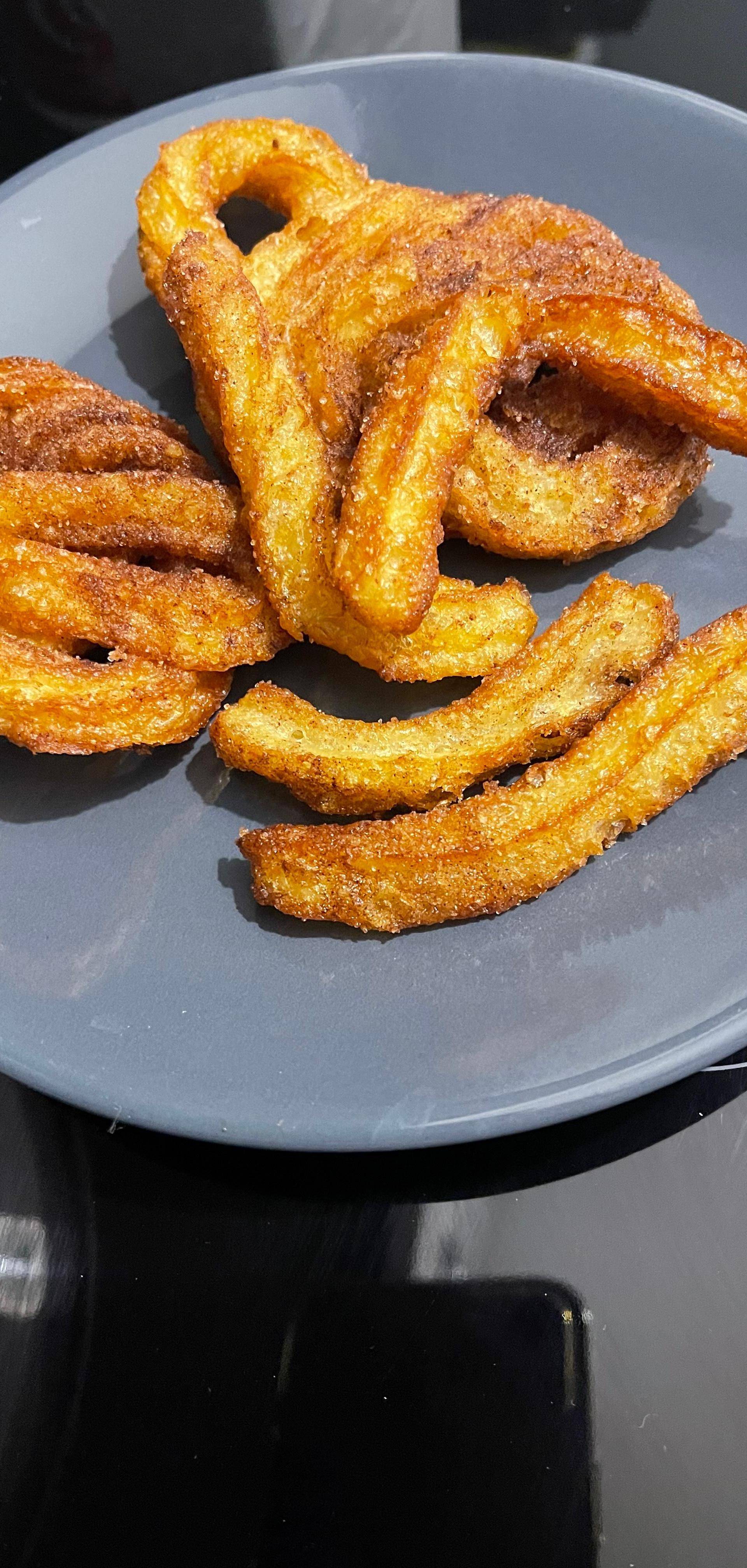 Churros salati con chorizo e parmigiano - Ricette Kitchen Coach | Moulinex
