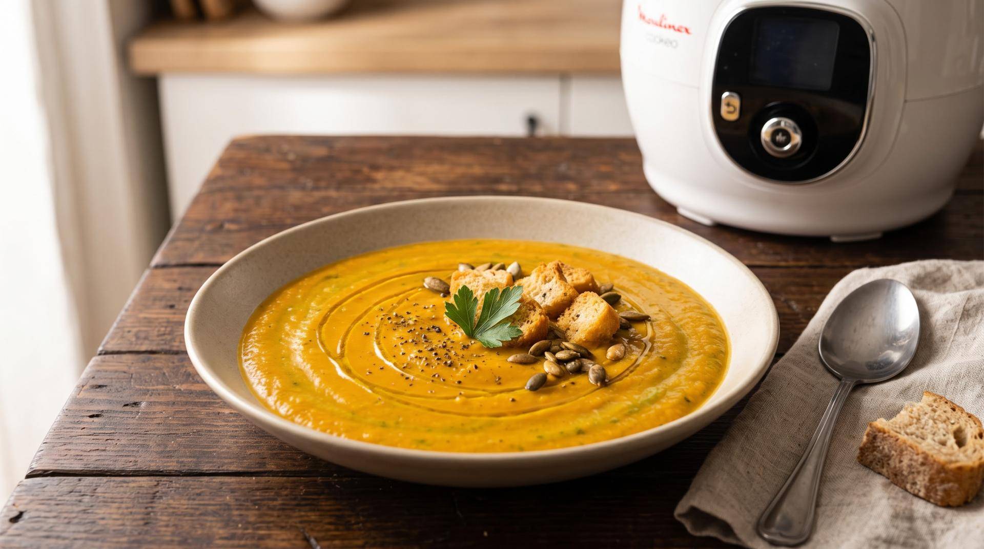 Vellutata di zucca - Ricette Cookeo | Moulinex