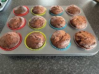Muffins banana cioccolato - Ricette Companion Connect XL | Moulinex