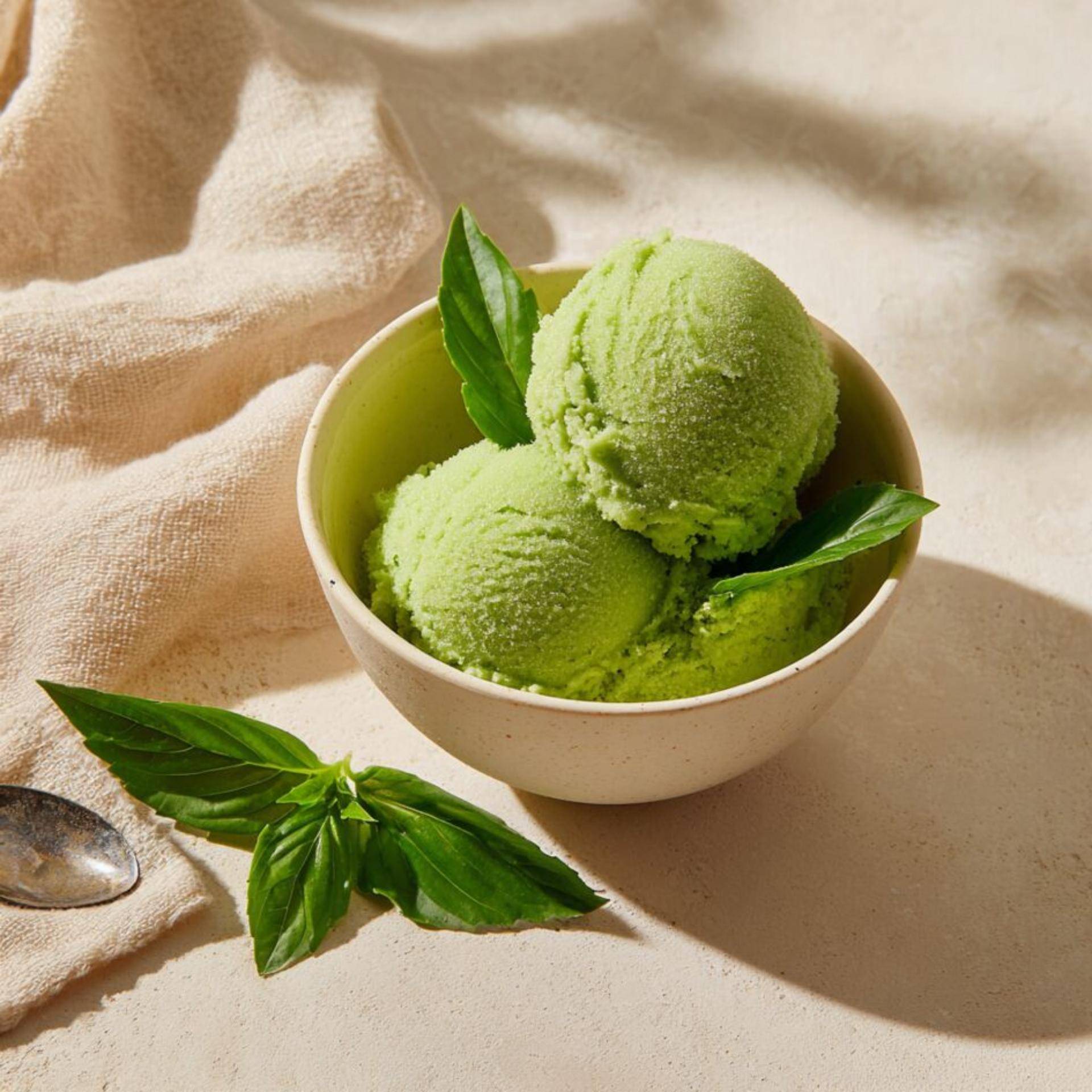 Sorbetto al basilico - Ricette Dolci | Moulinex