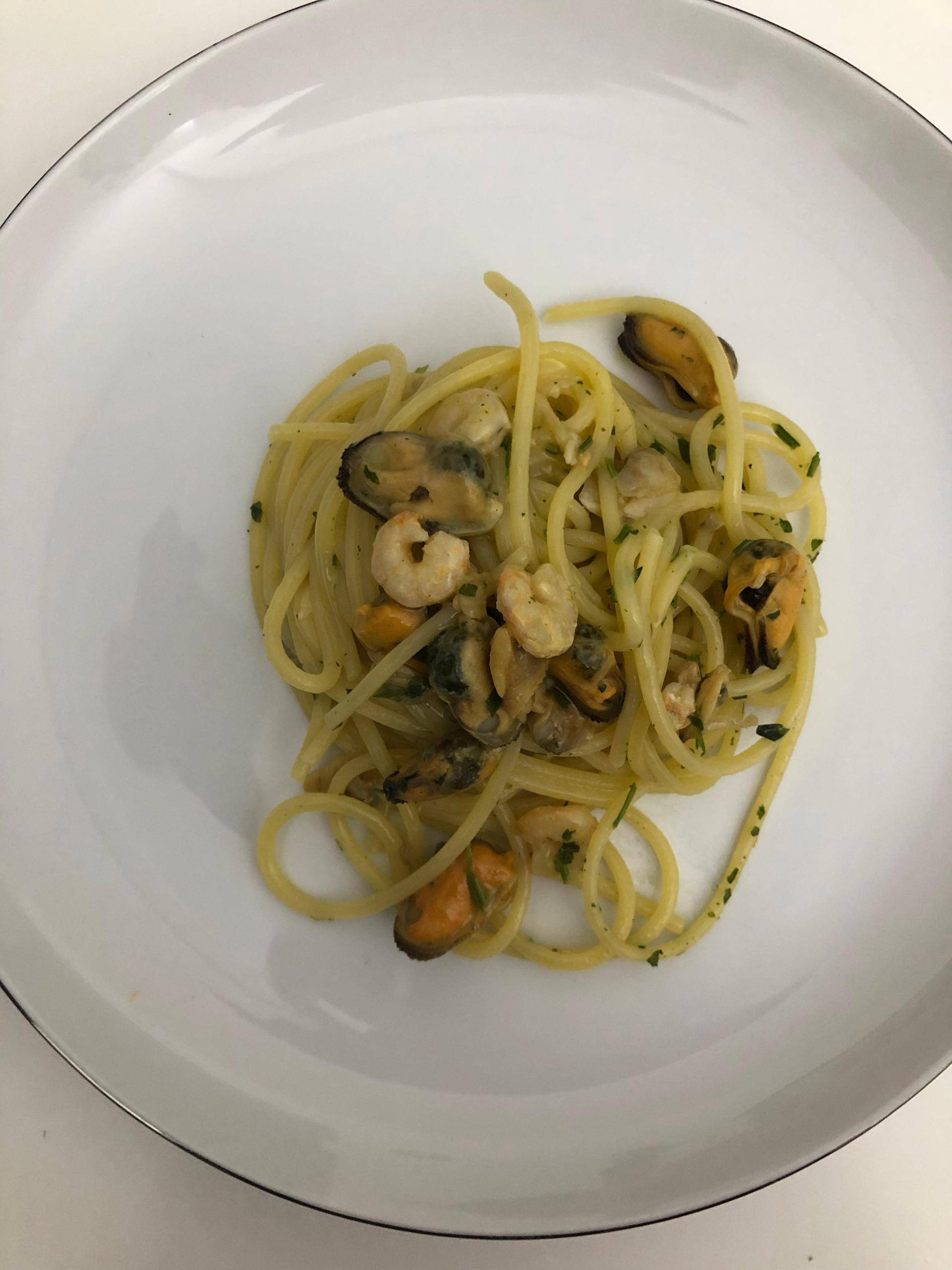 Spaghetti cozze e vongole - Ricette Companion Connect XL | Moulinex