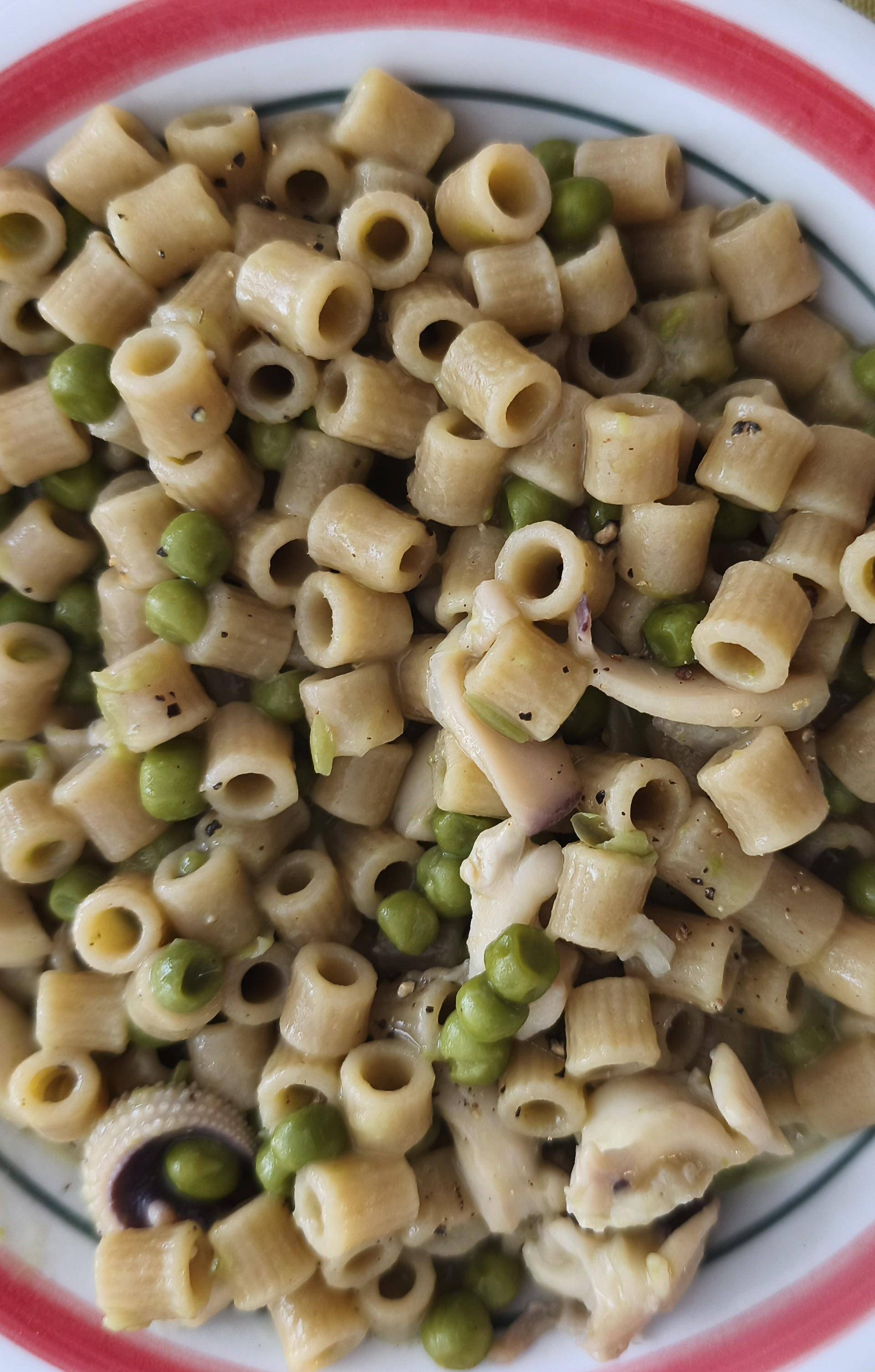 Pasta integrale, porri piselli e seppie - Ricette Companion Connect | Moulinex