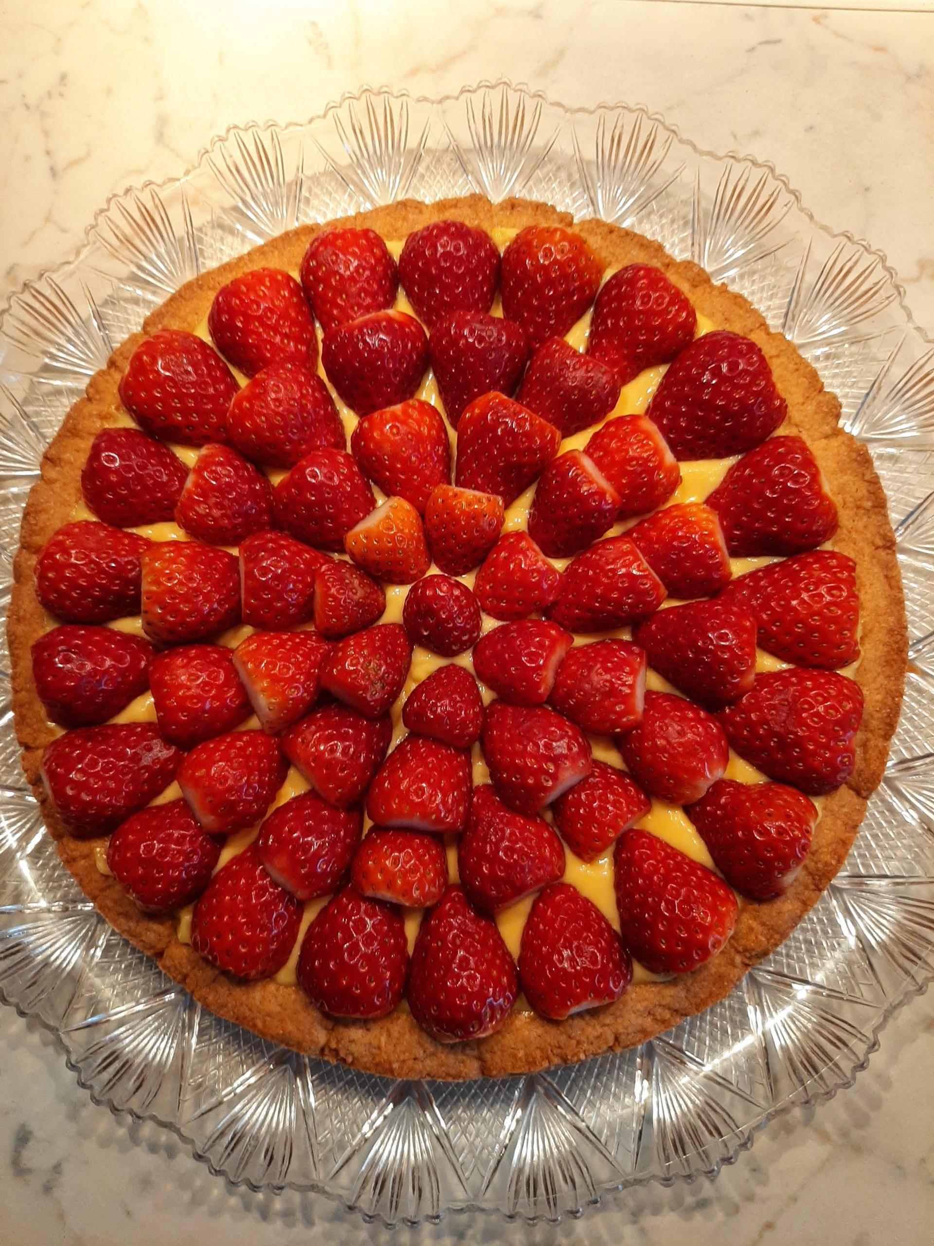 CROSTATA CON FRAGOLE - Ricette Companion Connect | Moulinex