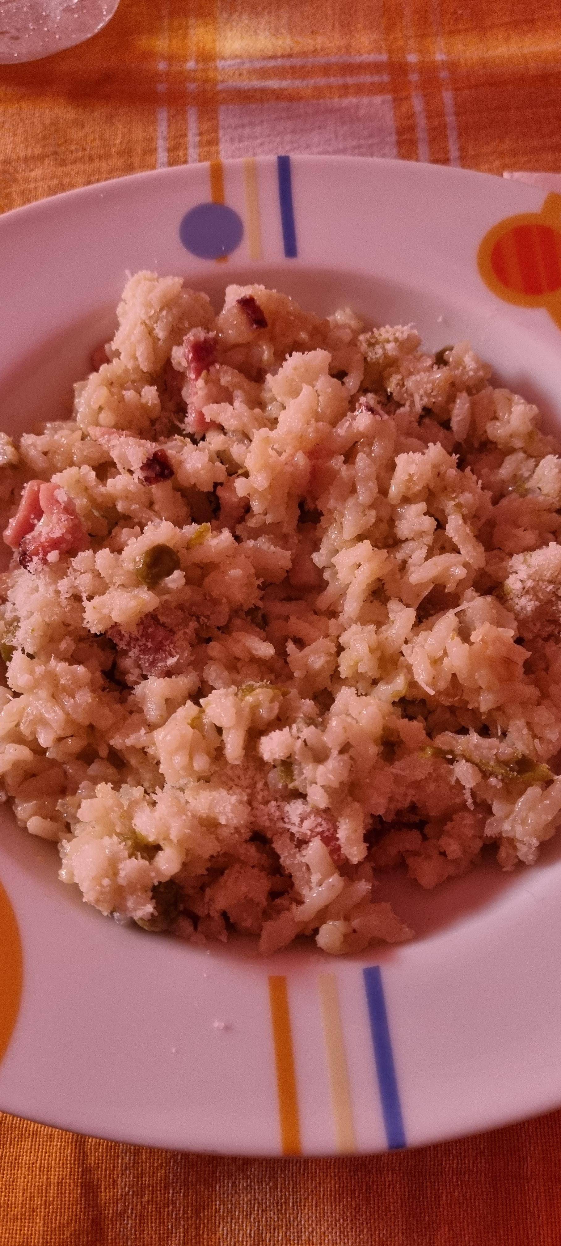Risotto speck e piselli - Ricette Cookeo | Moulinex
