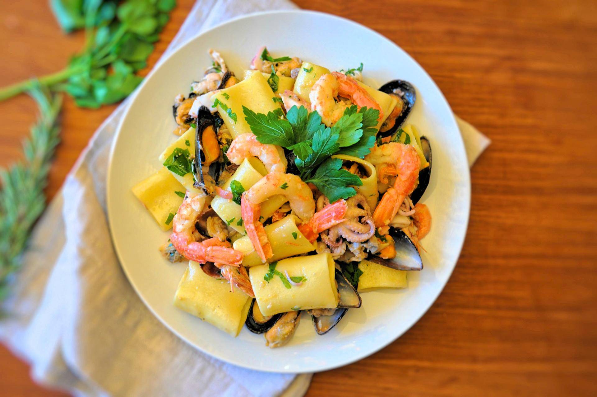 Paccheri ai frutti di mare - Ricette Cookeo | Moulinex