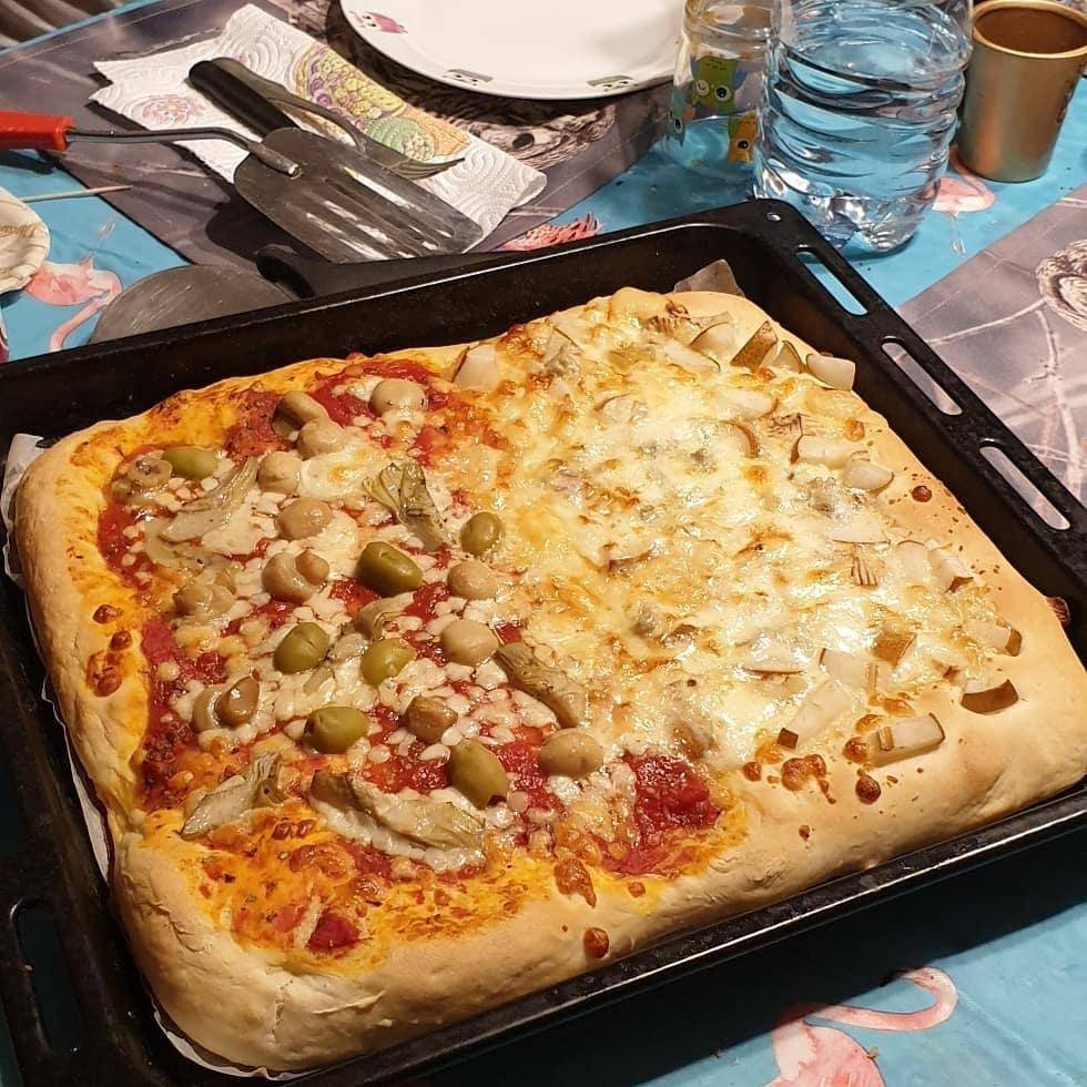 Pizza bi gusto - Ricette Companion | Moulinex