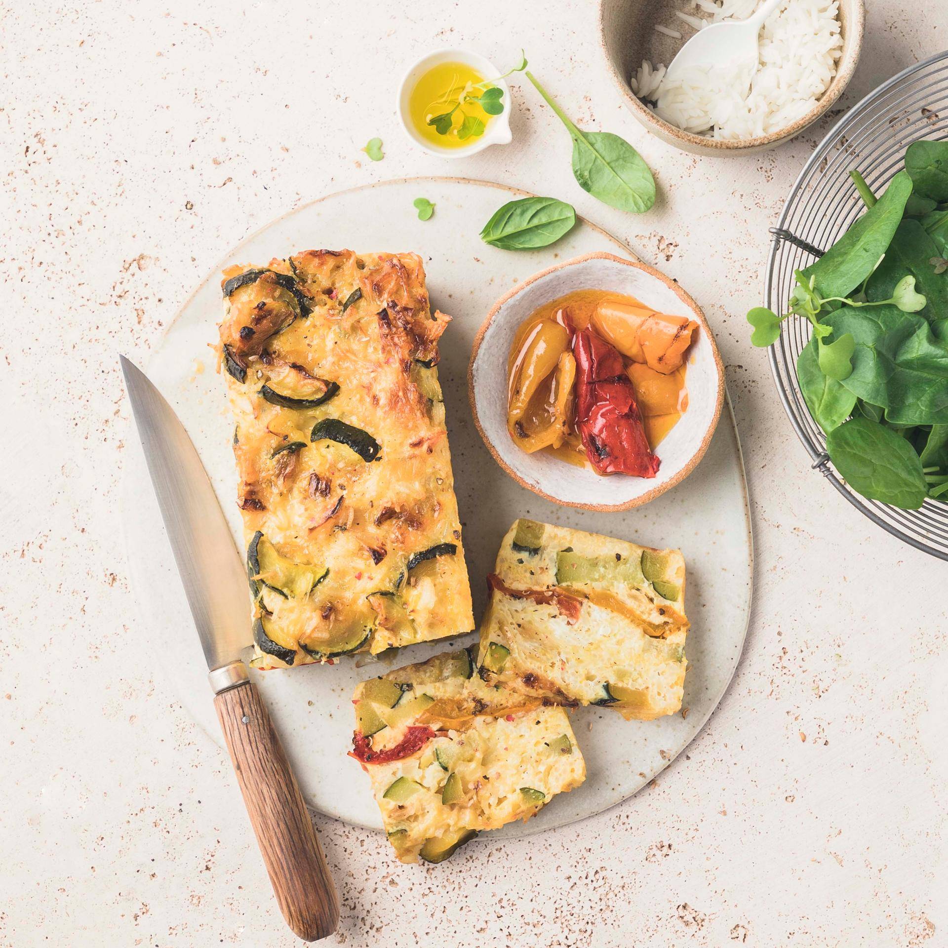 Torta di riso salata - Ricette Companion | Moulinex