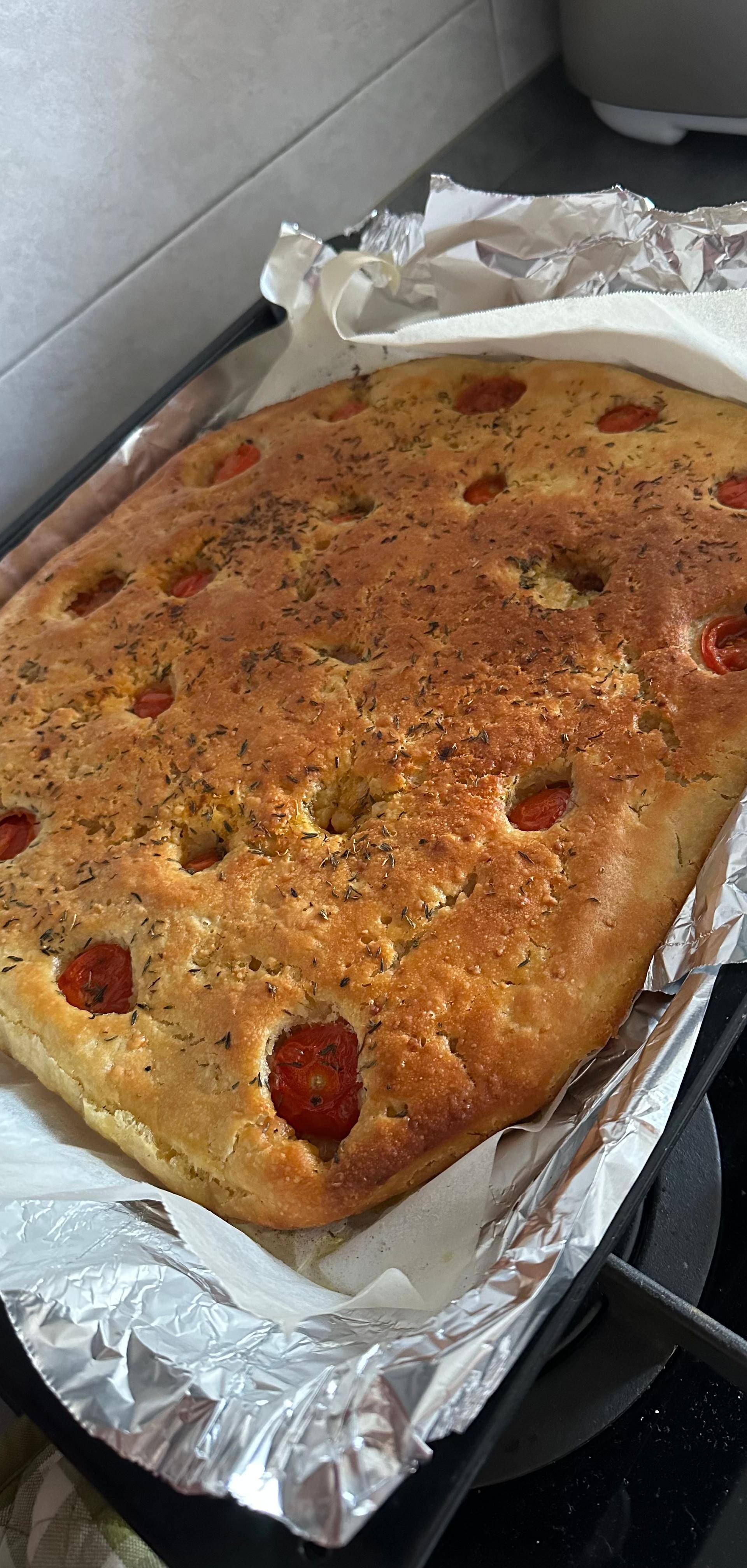 Focaccia facile - Ricette EASY FRY GRILL & STEAM 3 in 1 | Moulinex