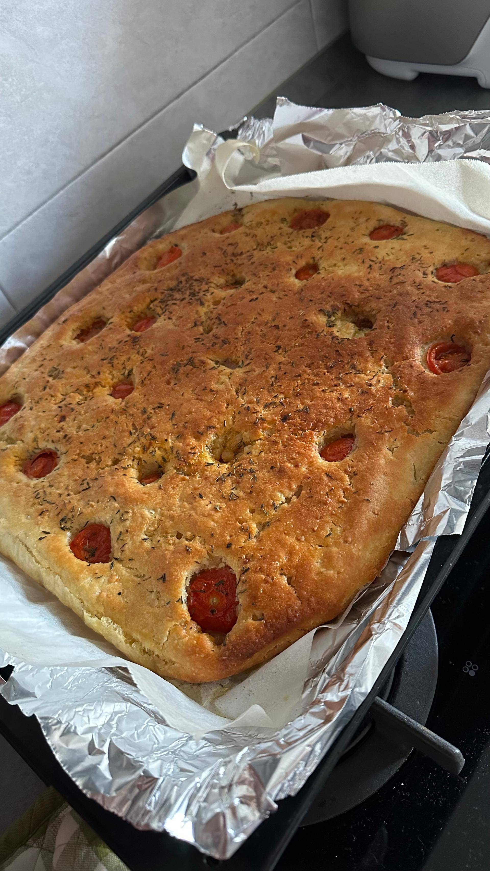 Focaccia barese facile - Ricette Companion Connect | Moulinex