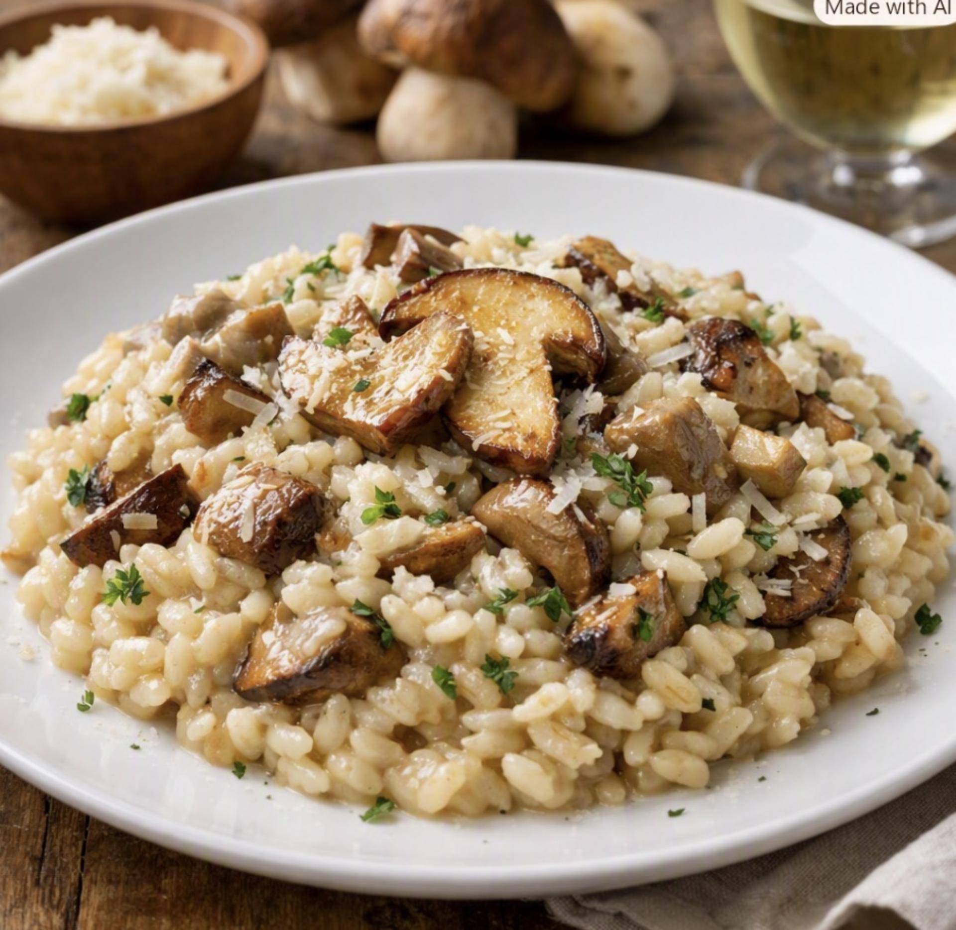 Risotto con funghi porcini ( Katia) - Ricette Companion XL | Moulinex