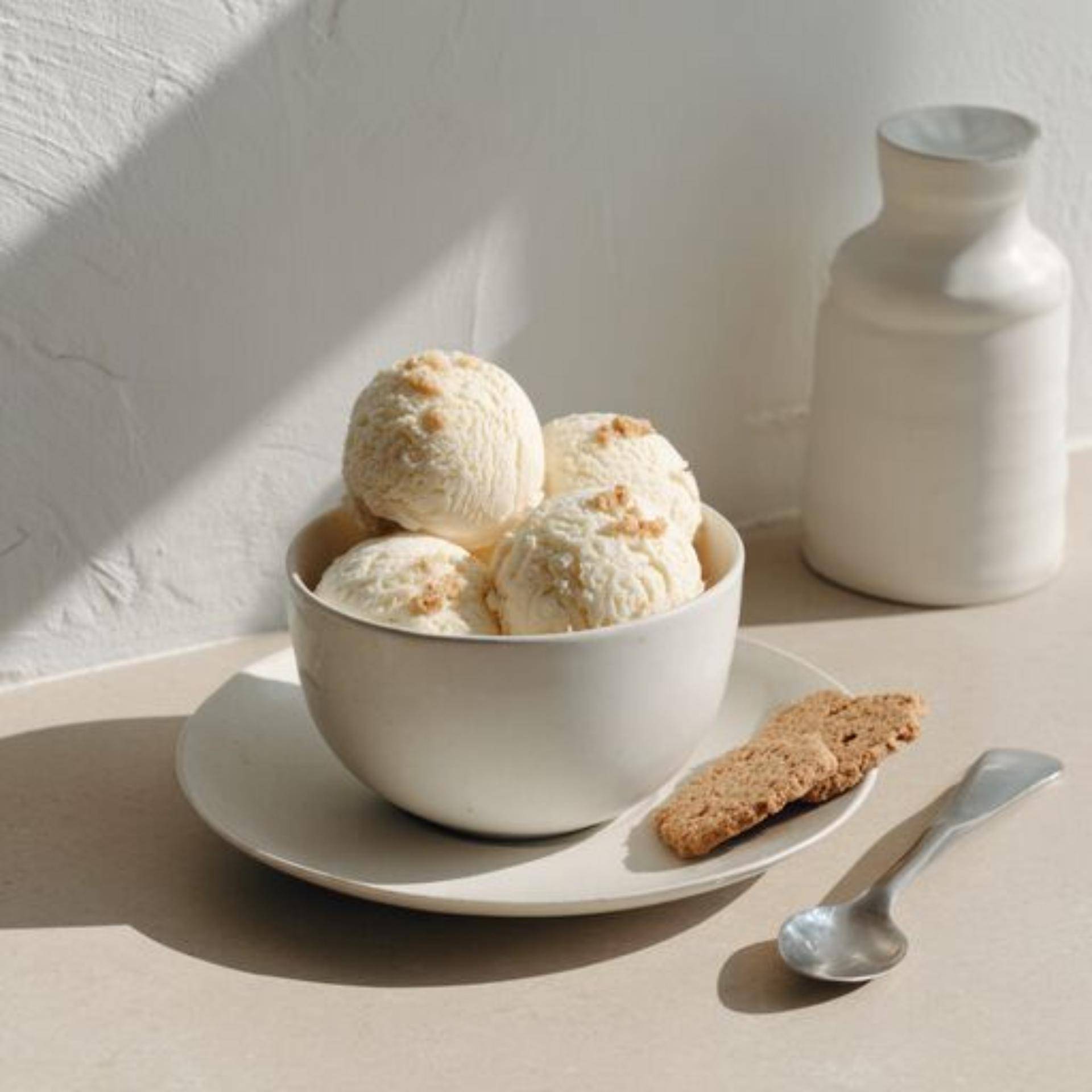 Gelato alla vaniglia con speculoos - Ricette Dolci | Moulinex