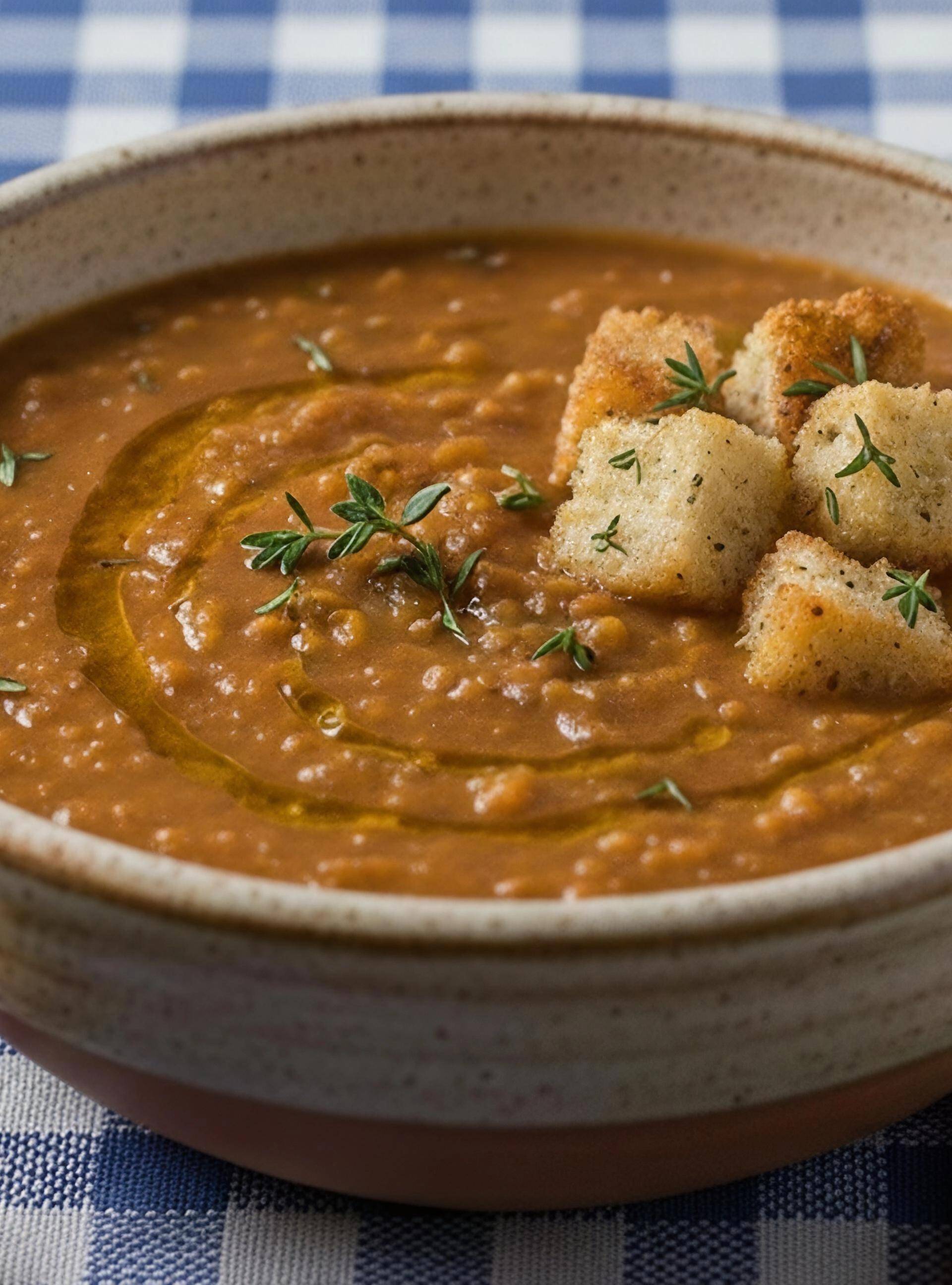 Zuppa di patate e lenticchie - Ricette Companion Connect XL | Moulinex