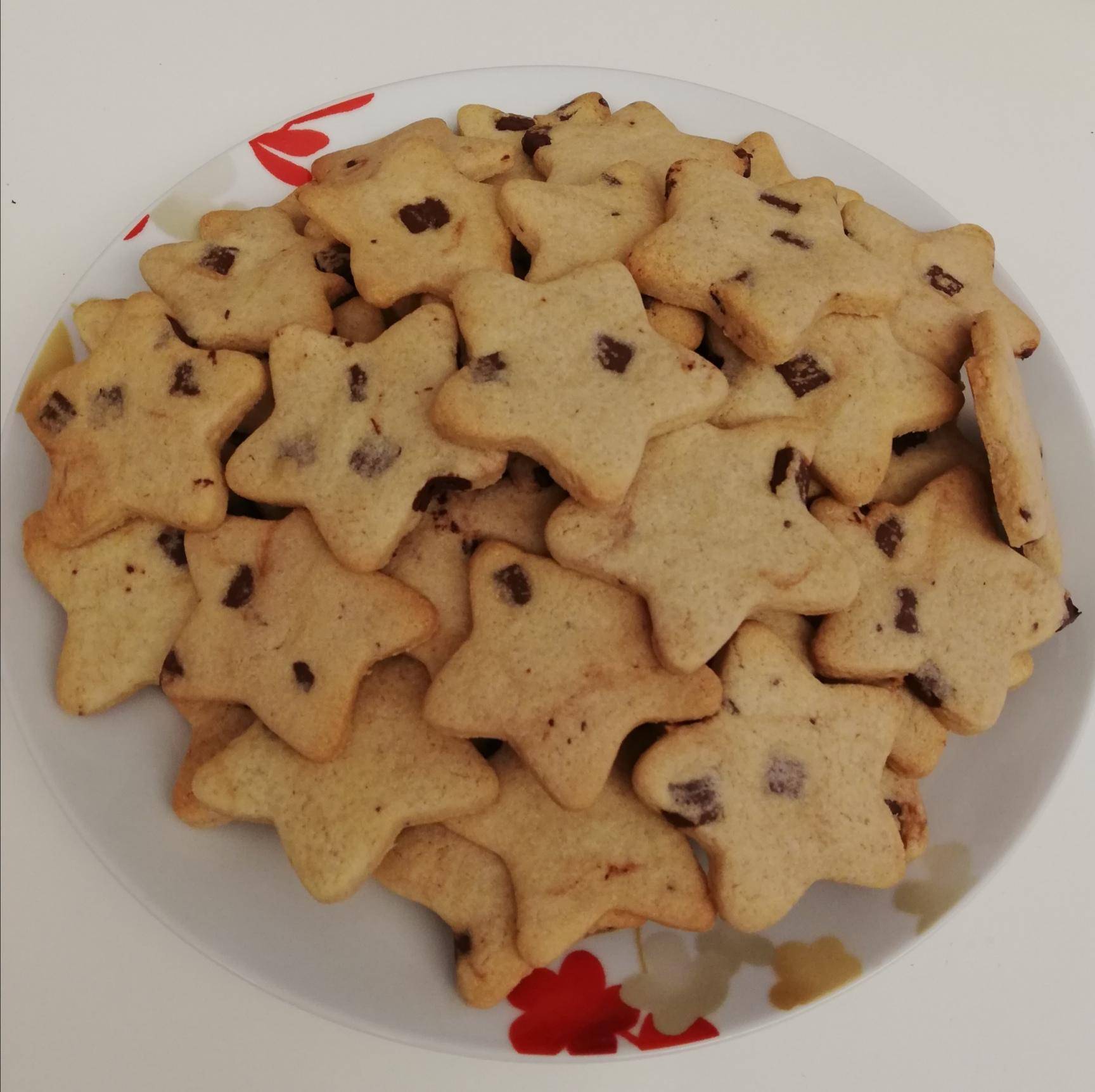 Stelline con gocce di cioccolato - Ricette Companion | Moulinex