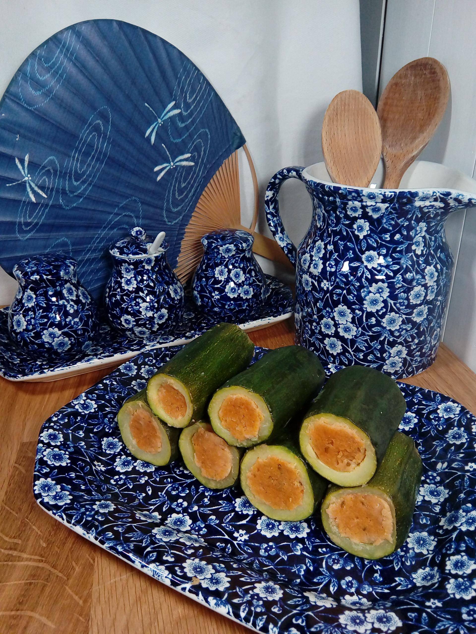 Zucchine ripiene di tonno al vapore - Ricette Companion Connect | Moulinex
