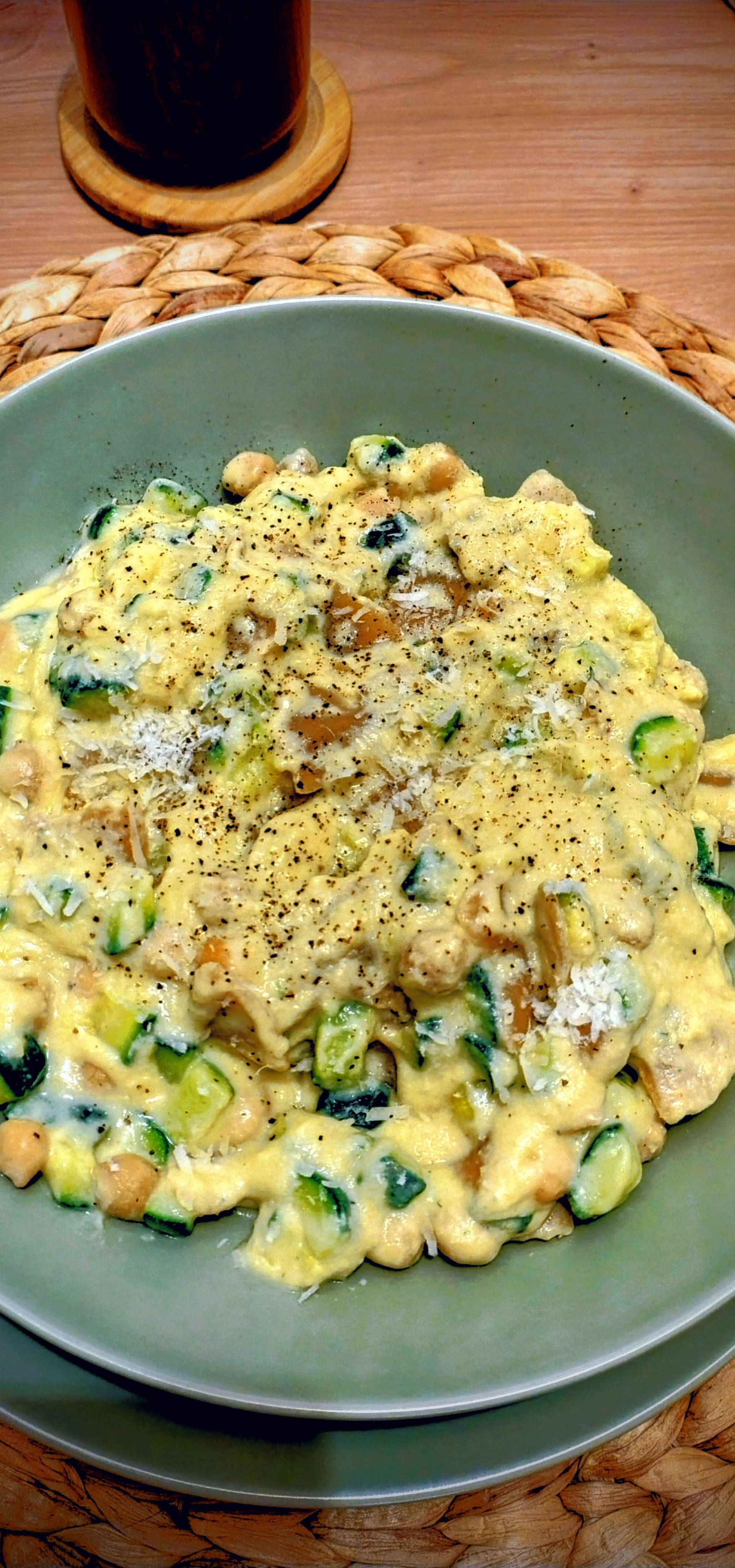 Carbonara vegetariana - mod. Volupta - Ricette Companion | Moulinex