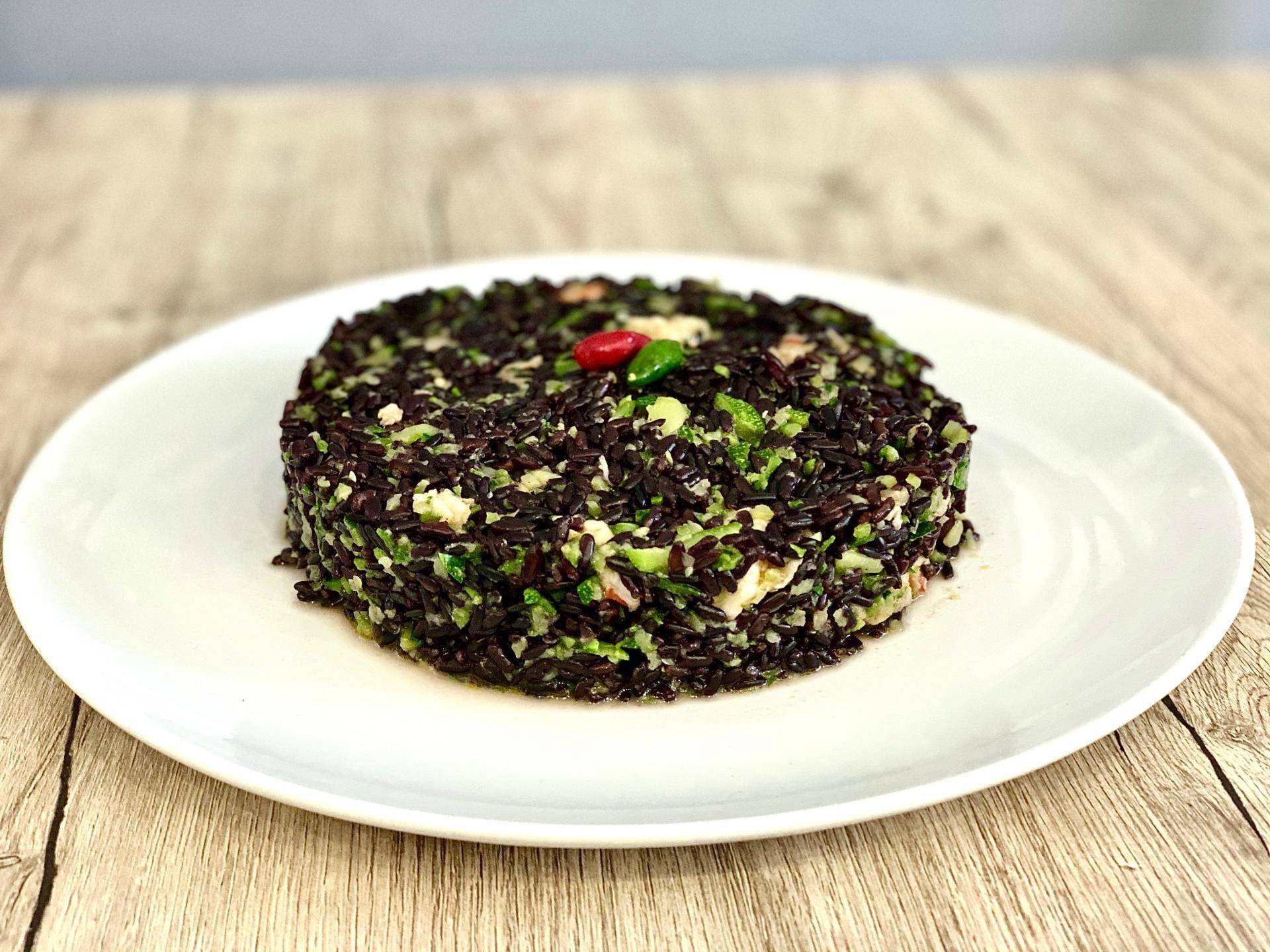 Riso venere piccante con zucchine e mazzancolle - Ricette Companion Connect | Moulinex