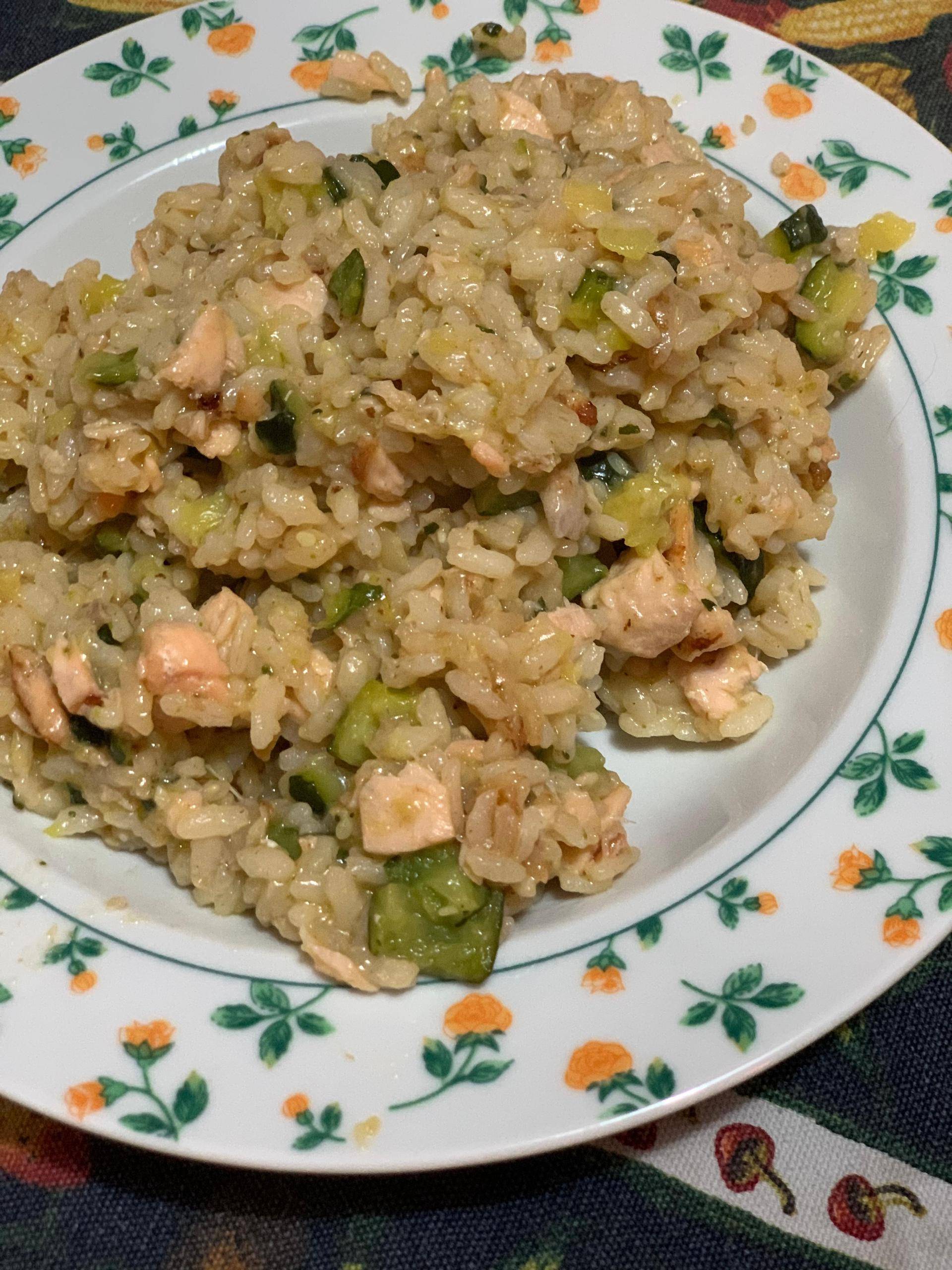 Risotto salmone e zucchine - Ricette Cookeo | Moulinex