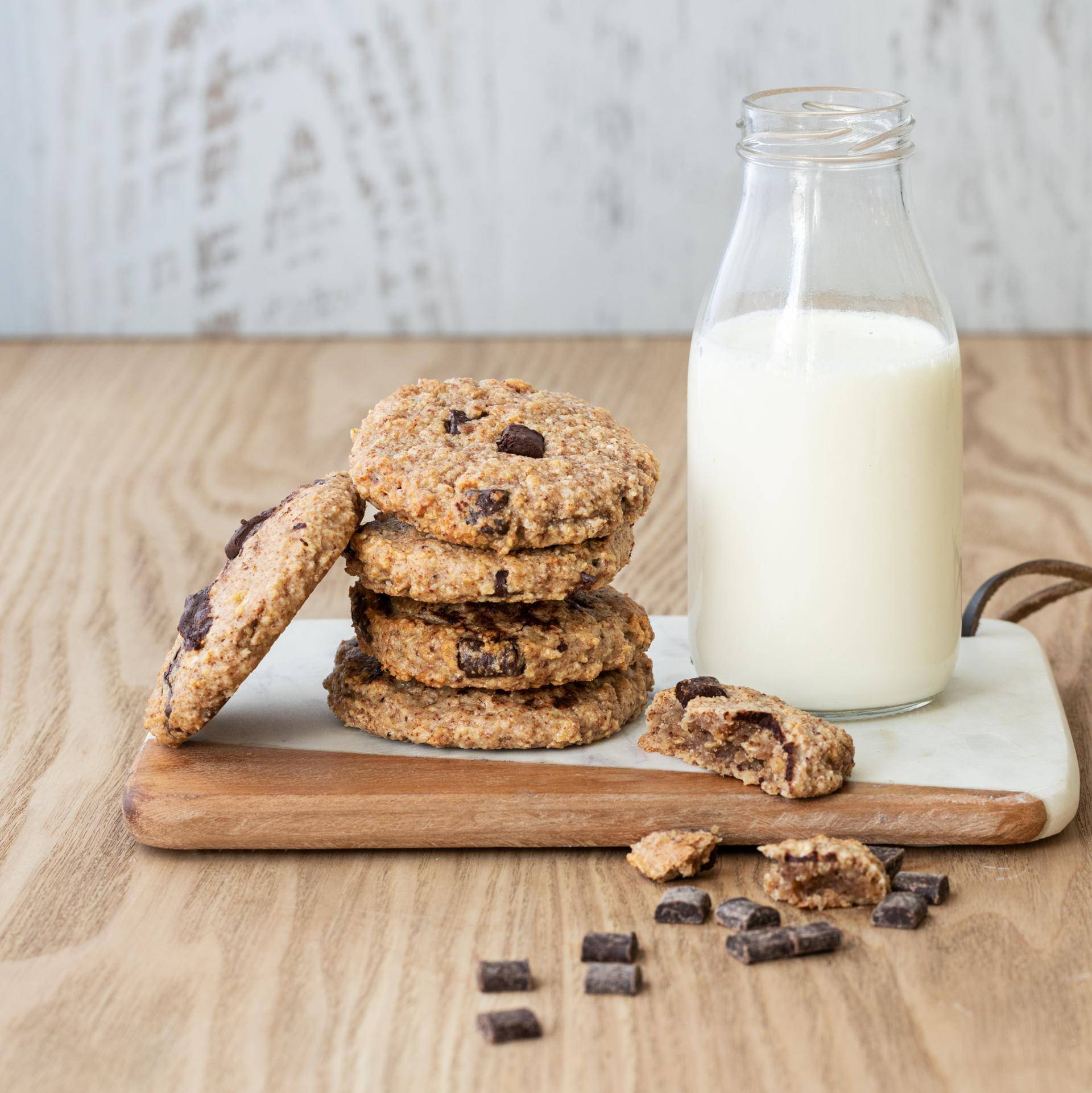 Cookie di avena senza glutine con gocce di cioccolato - Ricette EASY FRY & GRILL 2 in 1 DIGITAL | Moulinex