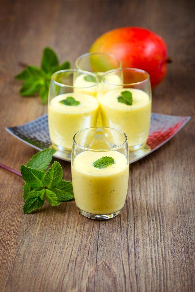 Lassi indiano al mango, banana e menta - Ricette Blend up | Moulinex