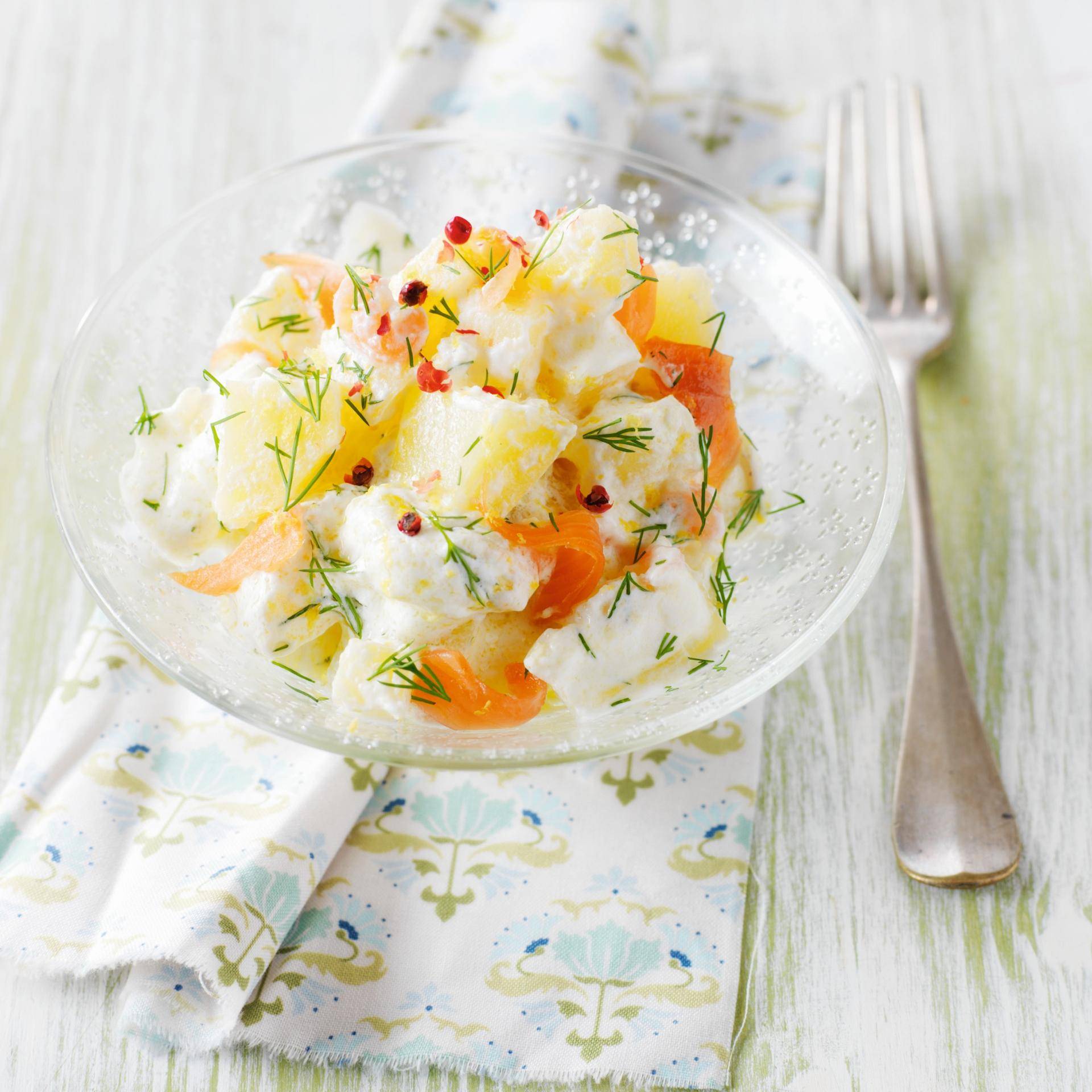 Insalata di patate e salmone - Ricette Companion | Moulinex