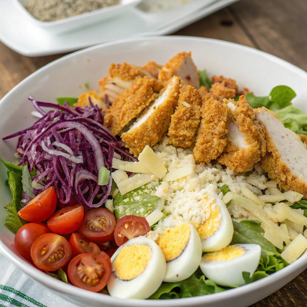Insalata Caesar con pollo croccante - Ricette Cookeo Infinity 17in1 | Moulinex