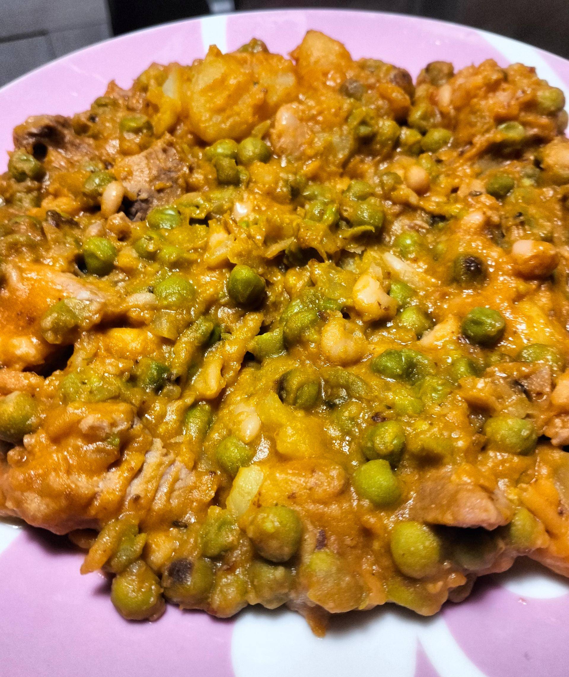 Spezzatino di maiale con patate, piselli e fagioli - Ricette Cookeo V3 | Moulinex