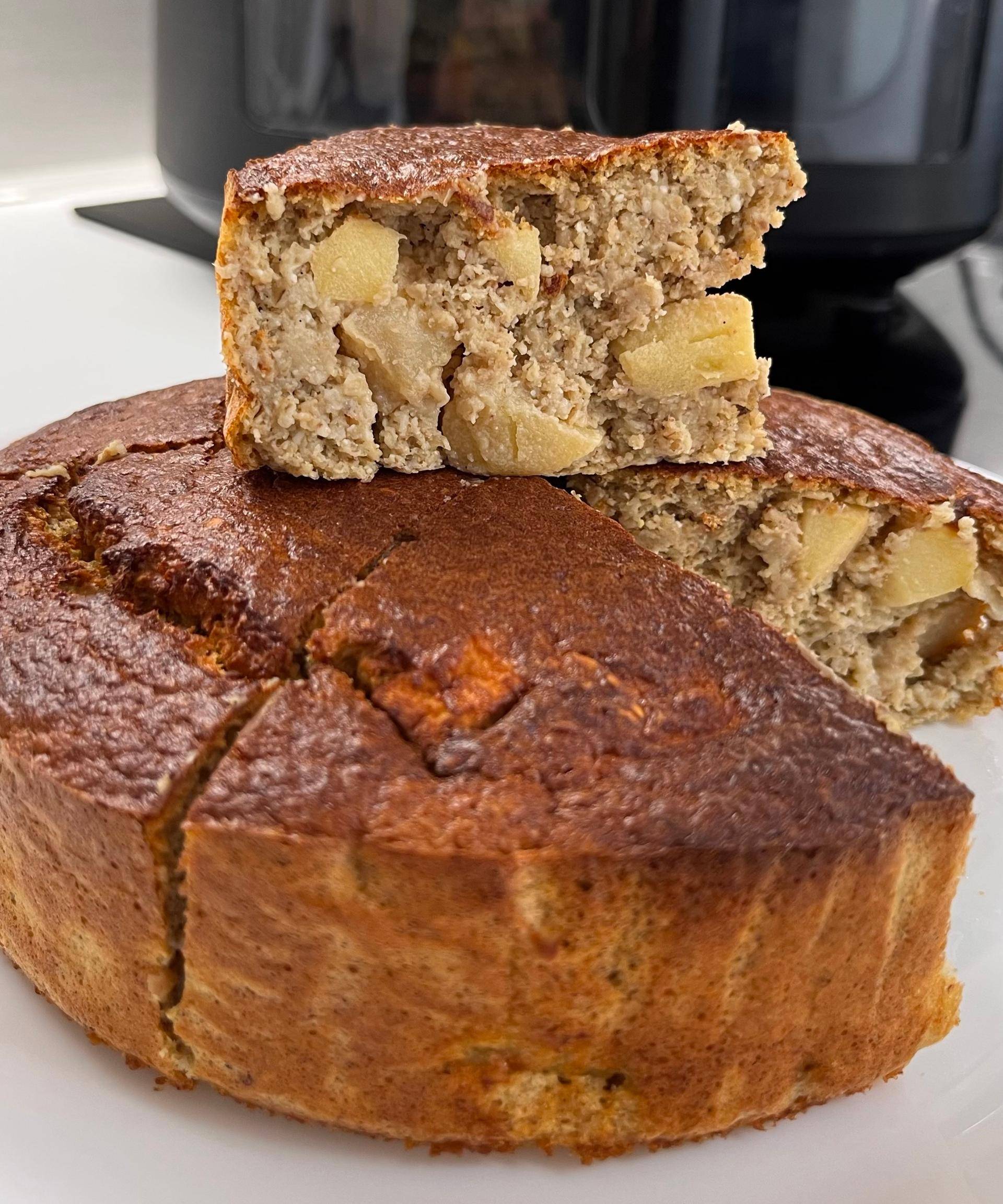 Torta di mele avena e uvetta senza glutine,zucchero e grassi - Ricette Companion Connect XL | Moulinex