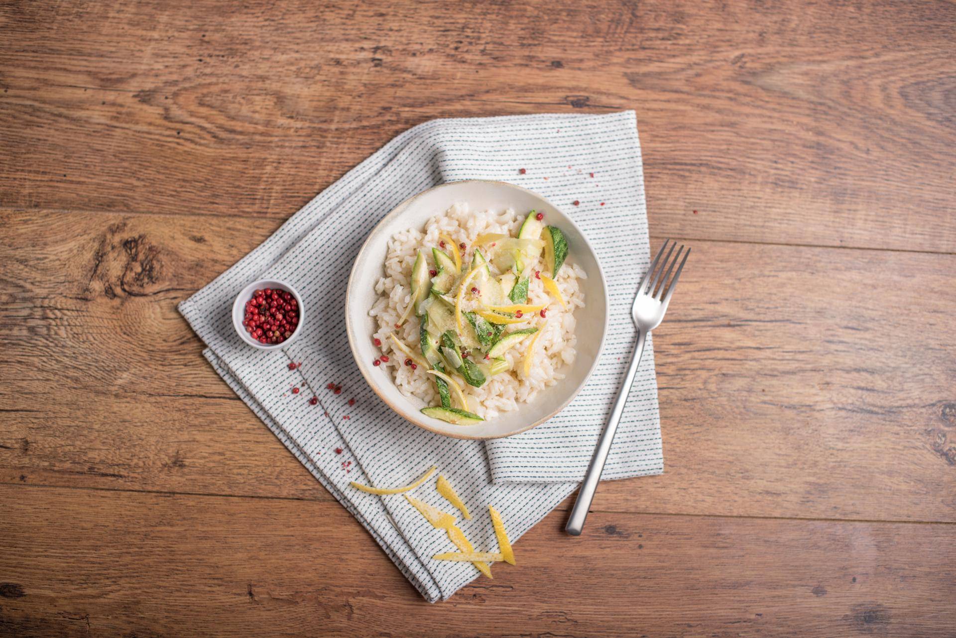 Riso pilaf alle zucchine e limone - Ricette Cookeo V3 | Moulinex