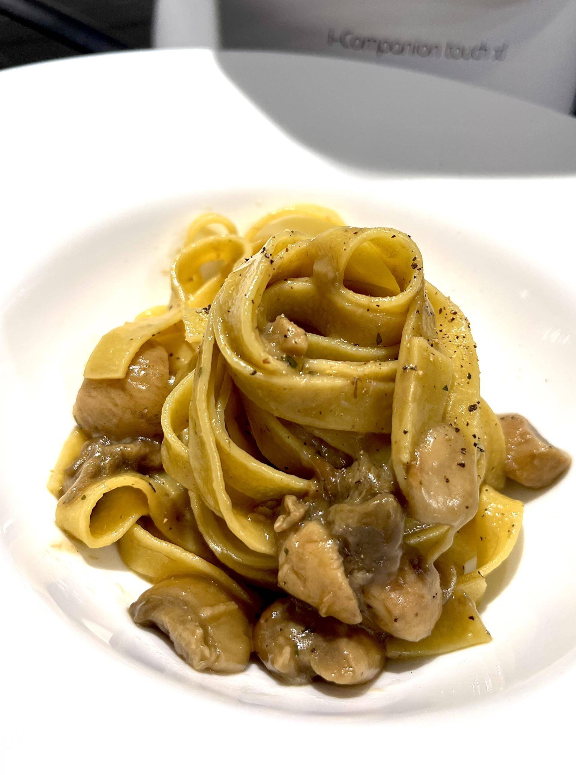 Fettuccine con funghì porcini - Ricette Companion Connect XL | Moulinex
