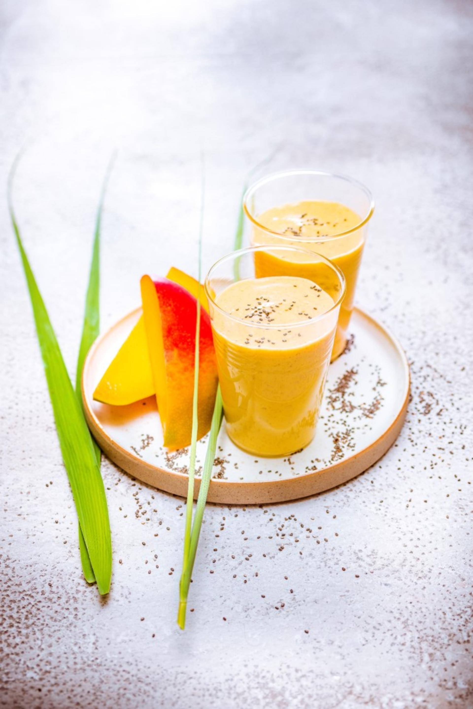 Lassi al mango e ai semi di chia - Ricette Ultrablend Cook | Moulinex
