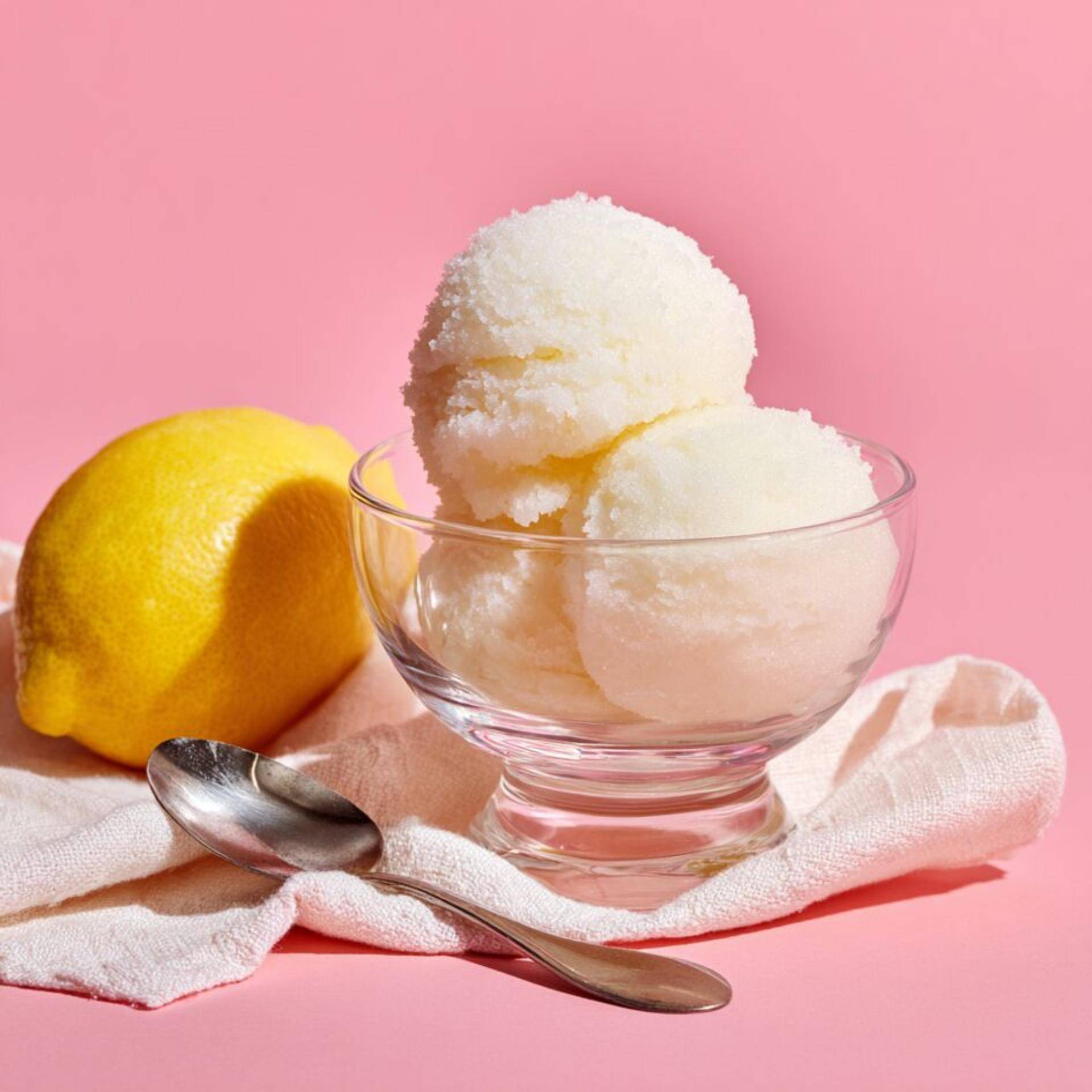 Sorbetto al limone - Ricette Dolci | Moulinex