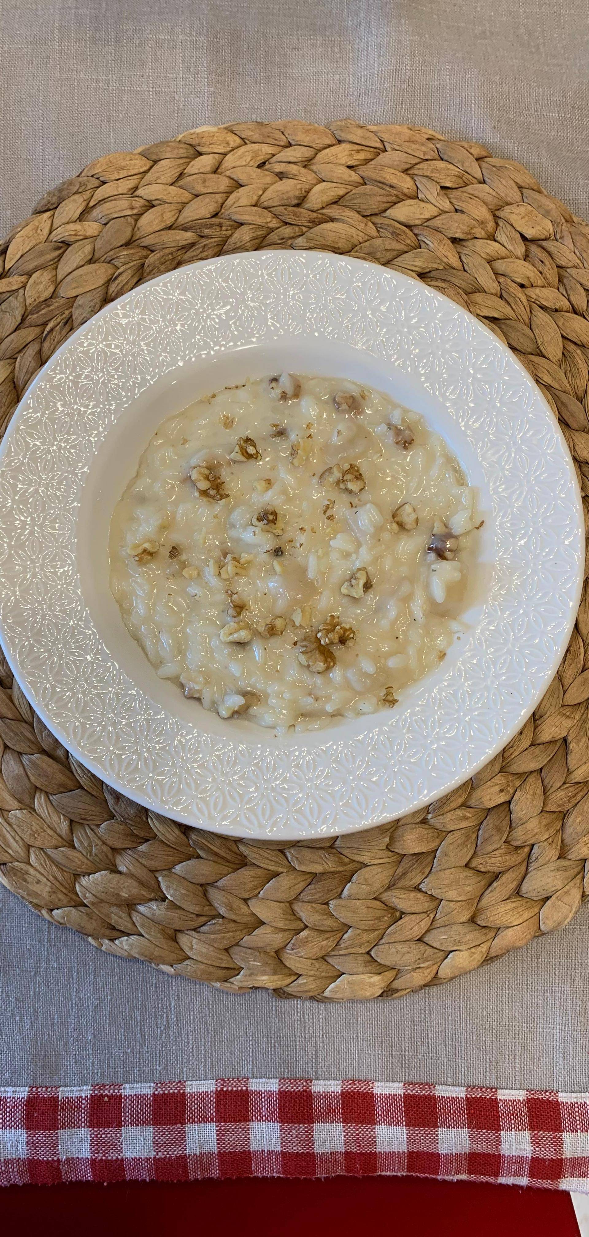 Risotto pere gorgonzola e noci - Ricette Companion Connect | Moulinex