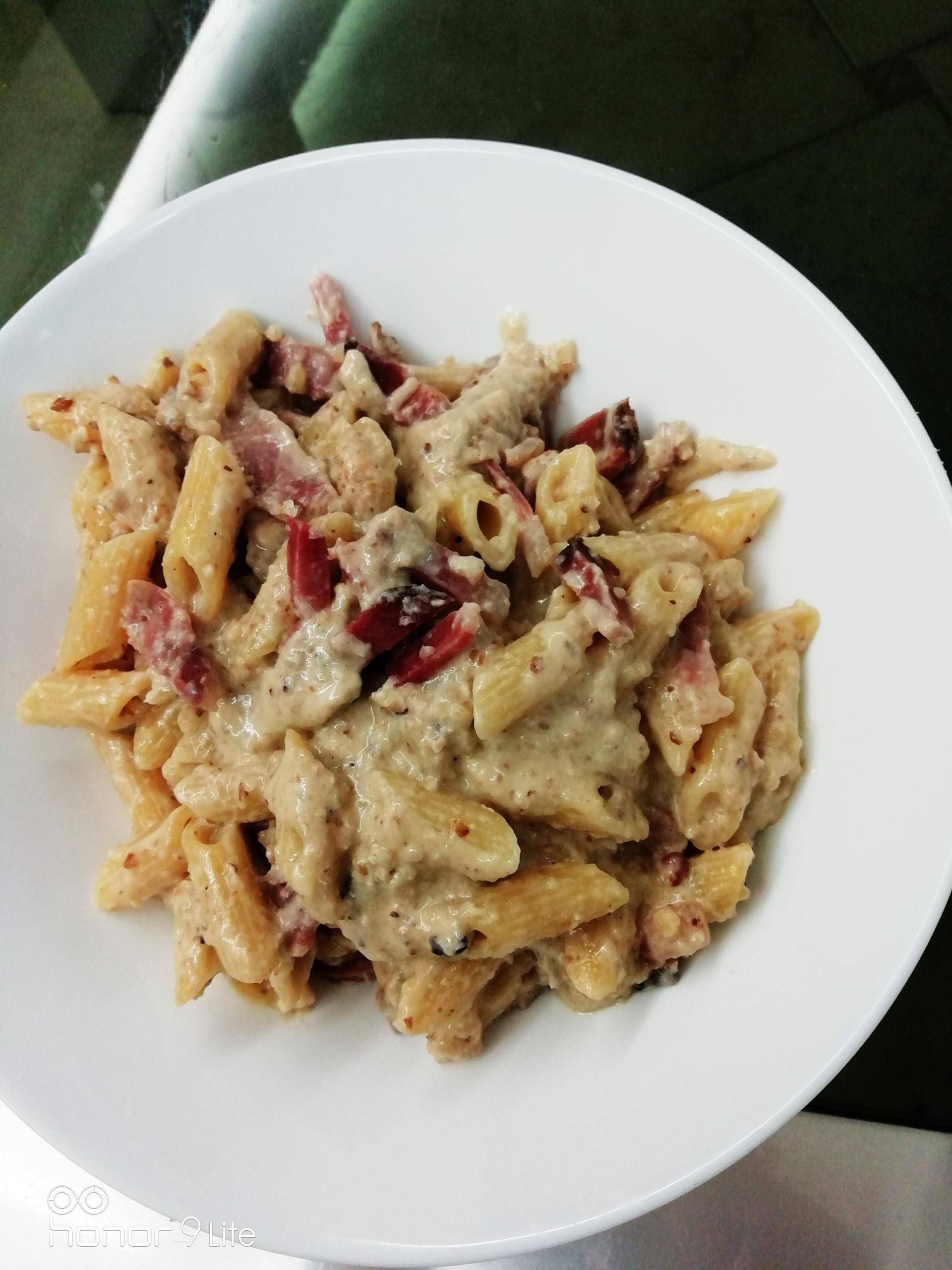 Penne noci e speck - Ricette Companion XL | Moulinex