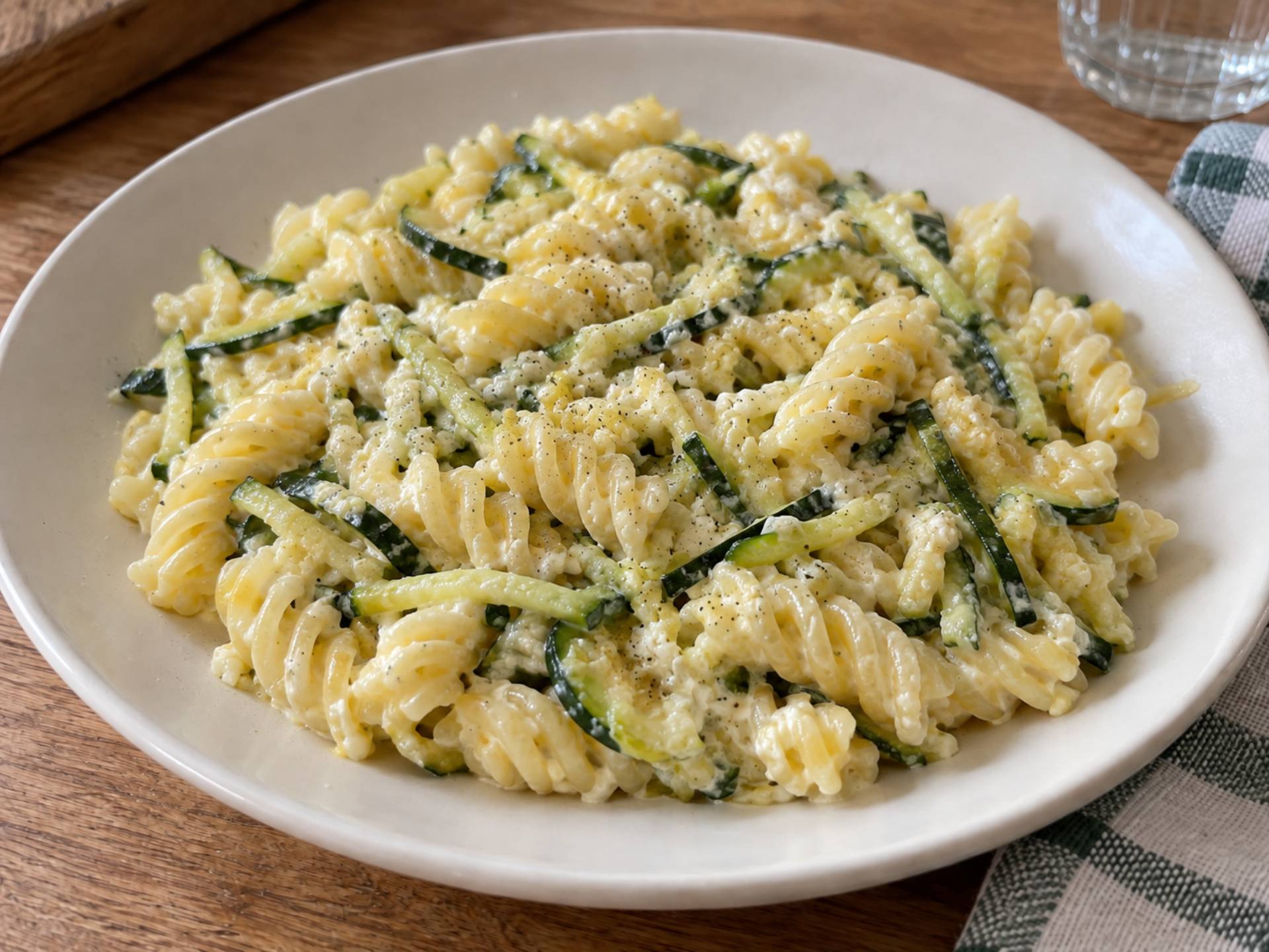 Pasta con zucchine e ricotta - Ricette Companion Connect XL | Moulinex