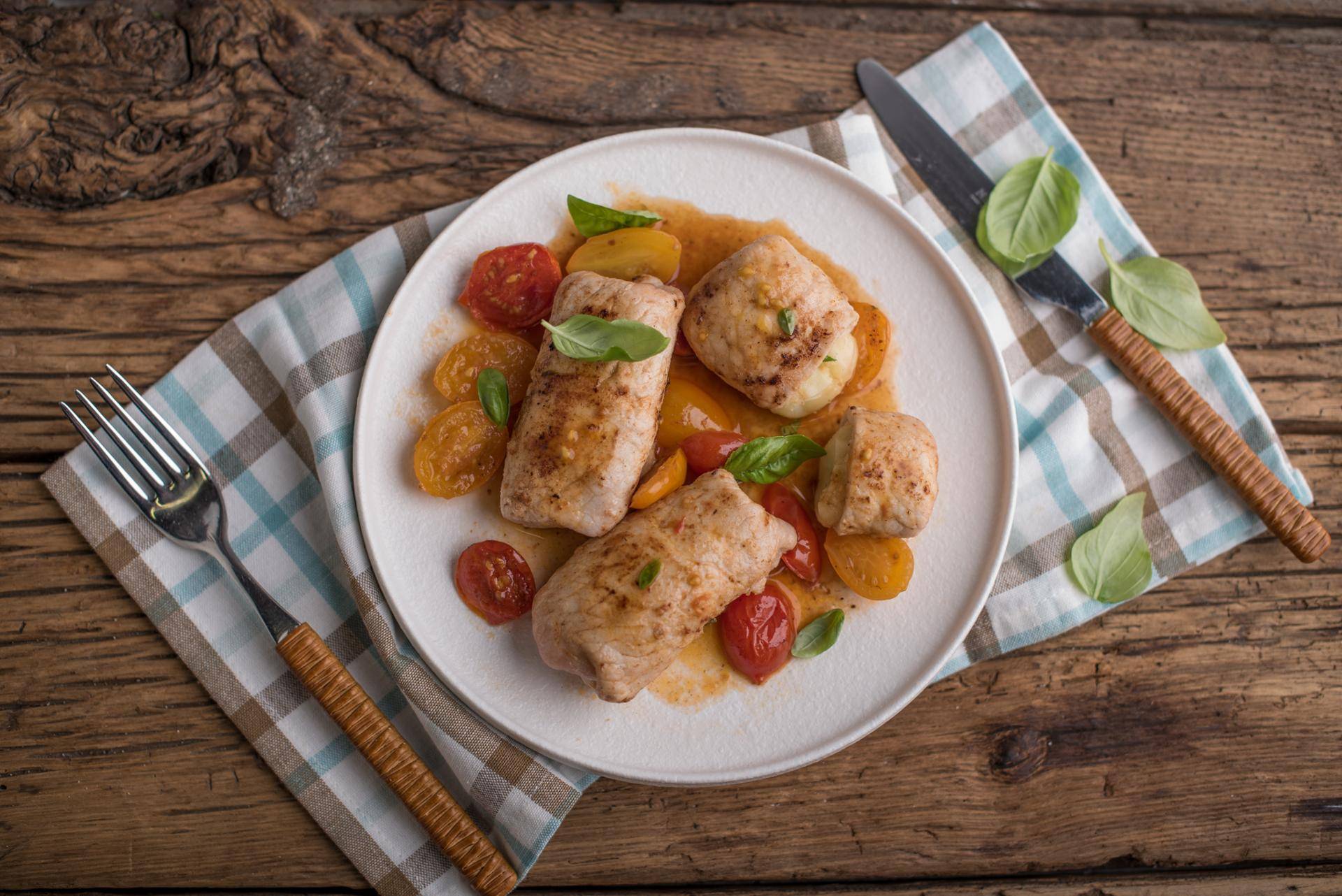 Involtini lonza mozzarella - Ricette Cookeo | Moulinex