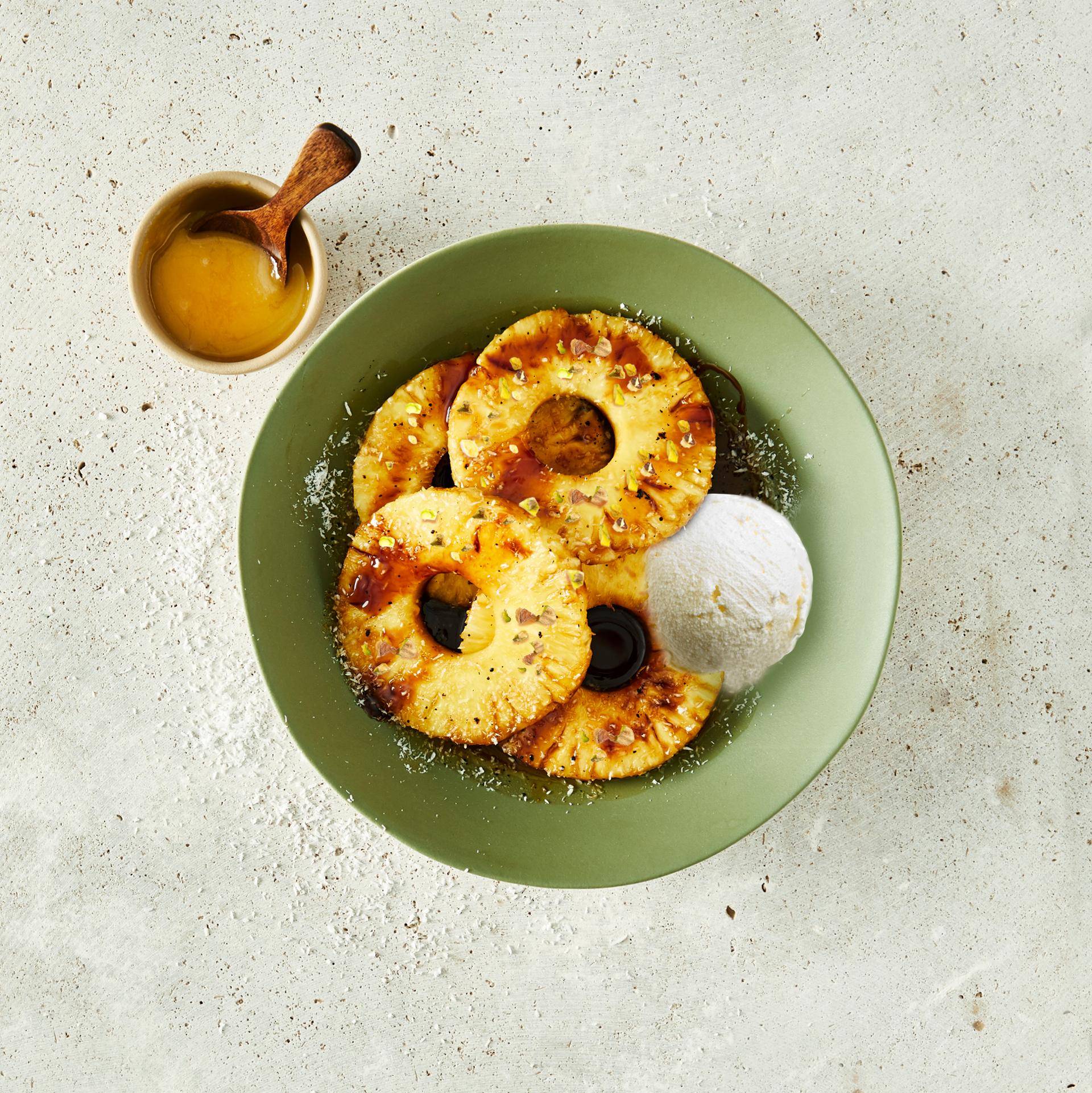 Ananas caramellato - Ricette Easy Fry Max | Moulinex