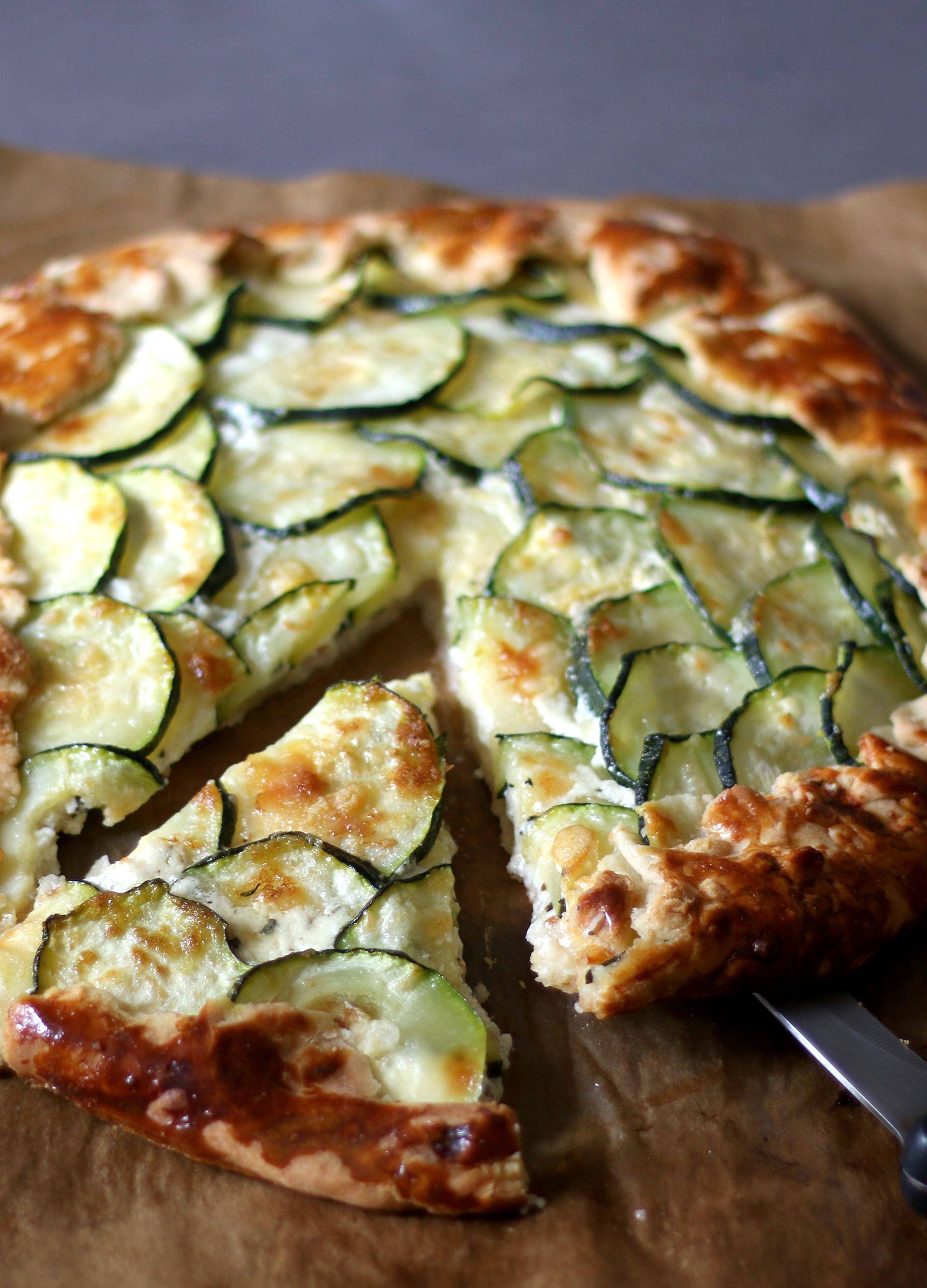 Torta rustica di zucchine - Ricette EASY FRY OVEN & GRILL 9 in 1 | Moulinex