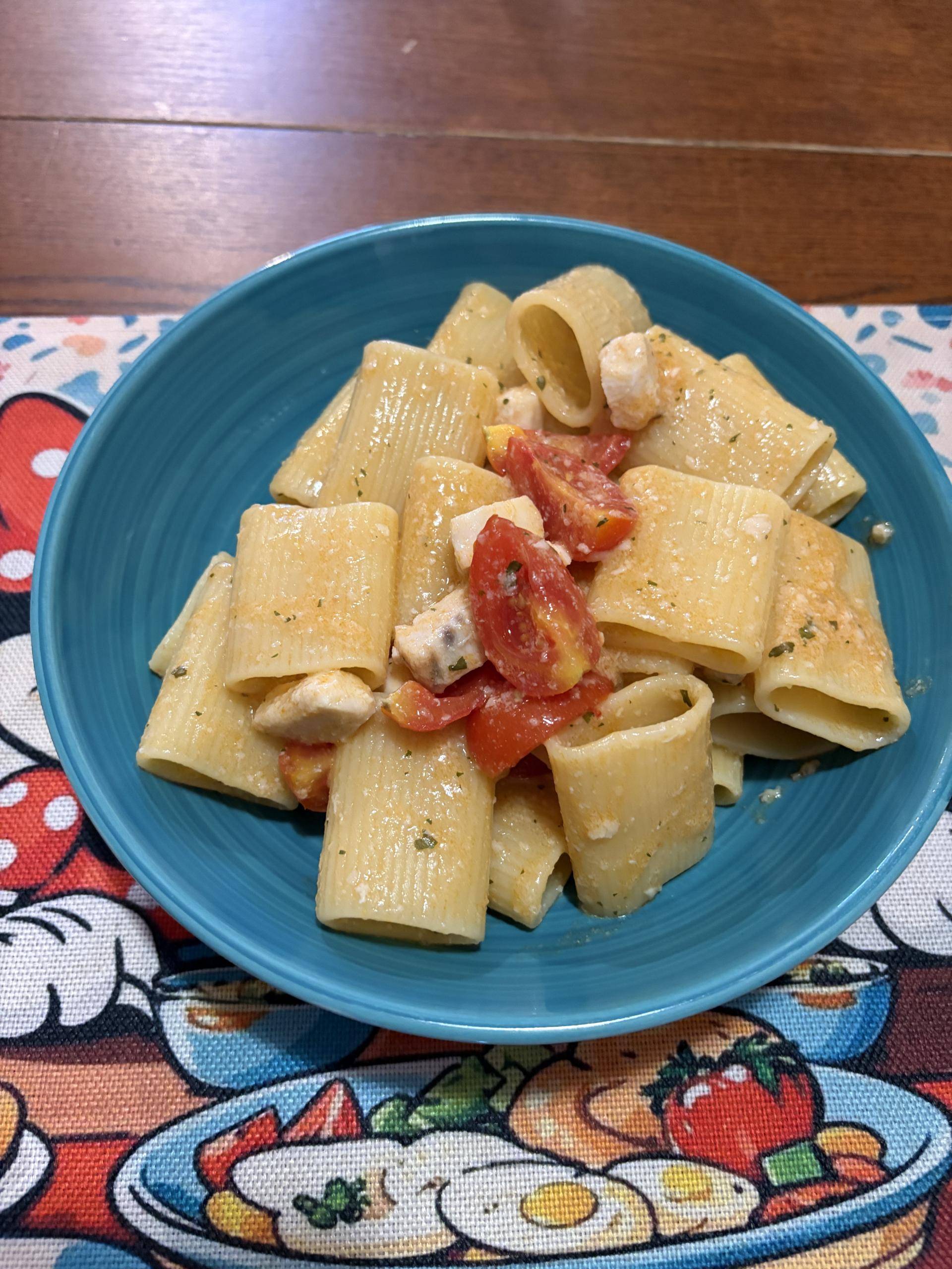 Paccheri pesce spada e pachino - Ricette Companion Connect XL | Moulinex