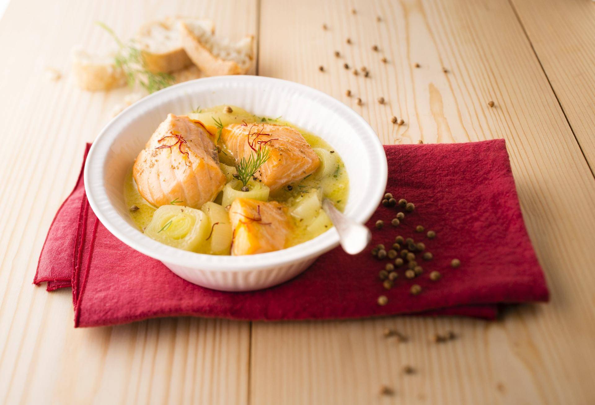Salmone allo zafferano - Ricette Cookeo | Moulinex