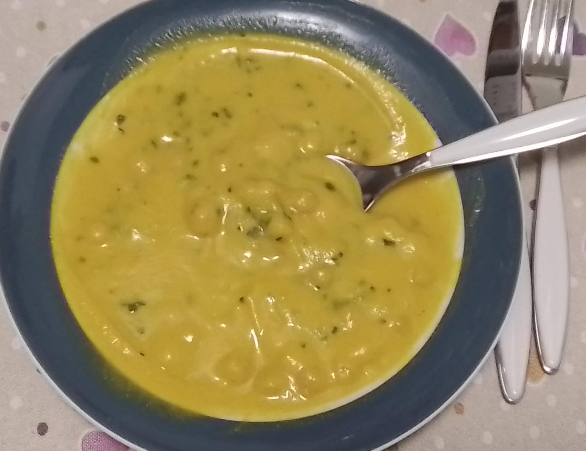 Zuppa di cavolfiore e ceci alla curcuma - Ricette Companion Connect | Moulinex