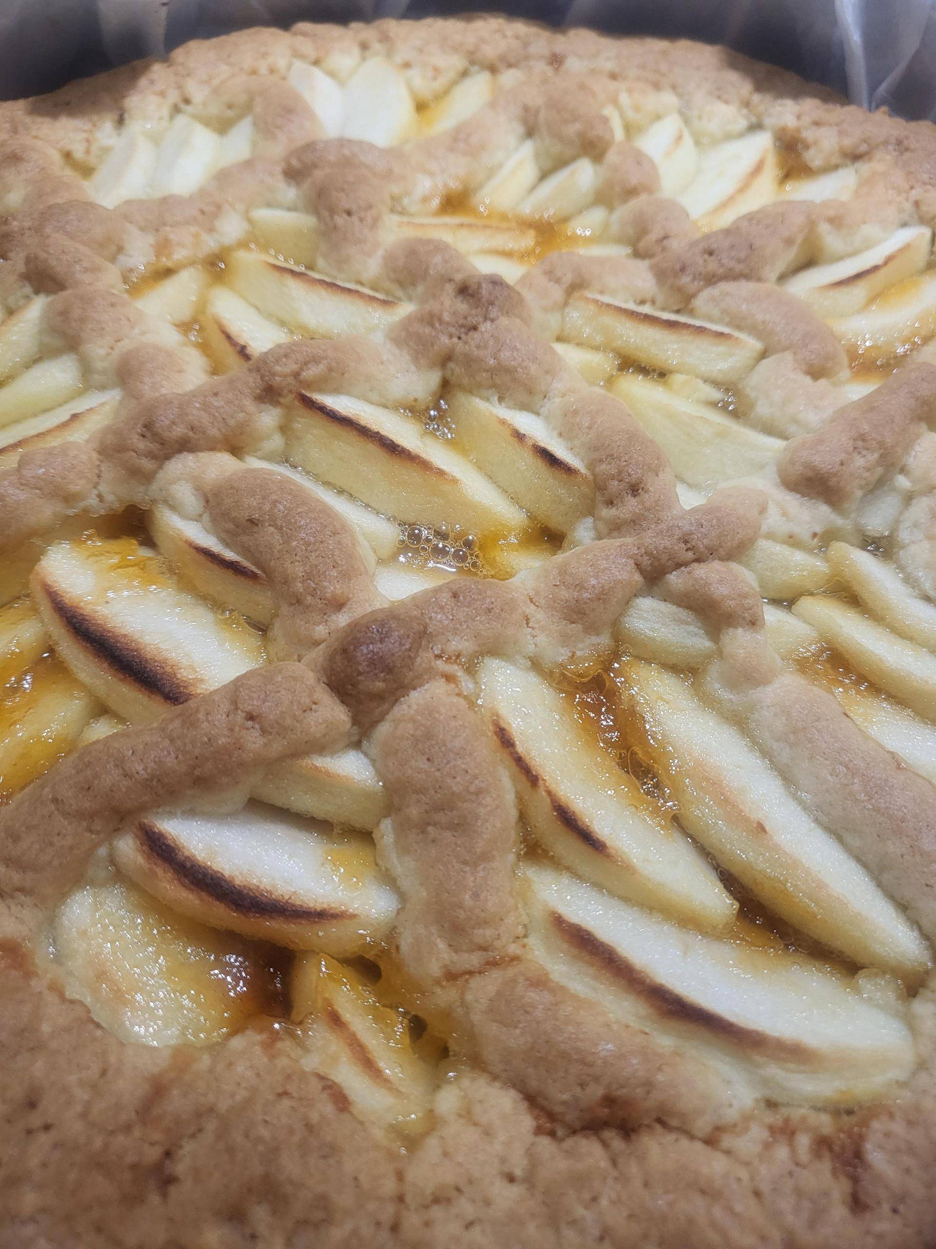 Crostata con marmellata di albicocche e mele - Ricette Companion Connect XL | Moulinex