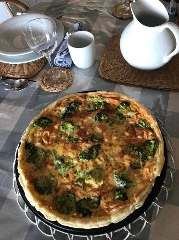 Quiche di salmone e broccoli - Ricette Companion Connect | Moulinex