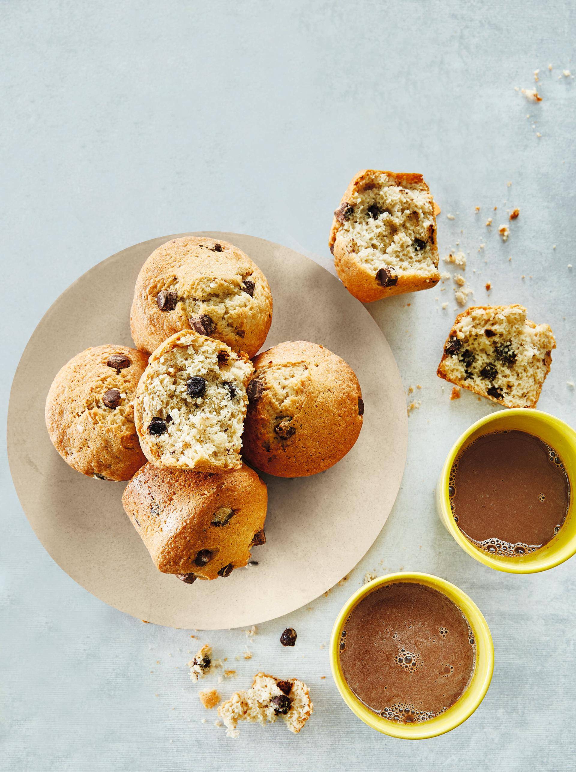 Muffin con gocce di cioccolato - Ricette EASY FRY GRILL & STEAM 3 in 1 | Moulinex