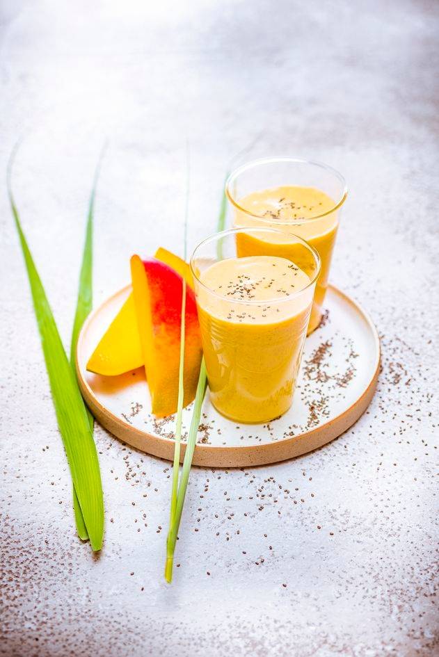 *Mango and chia lassi - Ricette Blend up | Moulinex